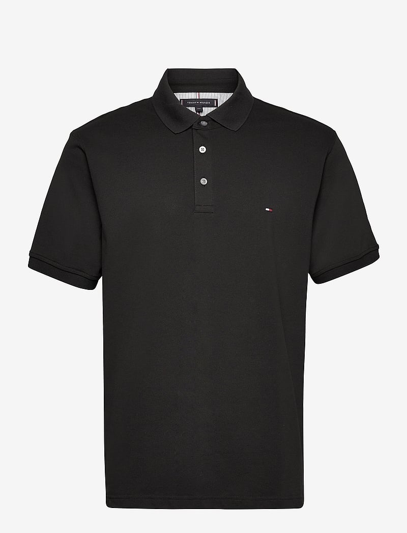 Tommy Hilfiger - CORE 1985 SLIM POLO - lühikeste varrukatega polod - black - 1