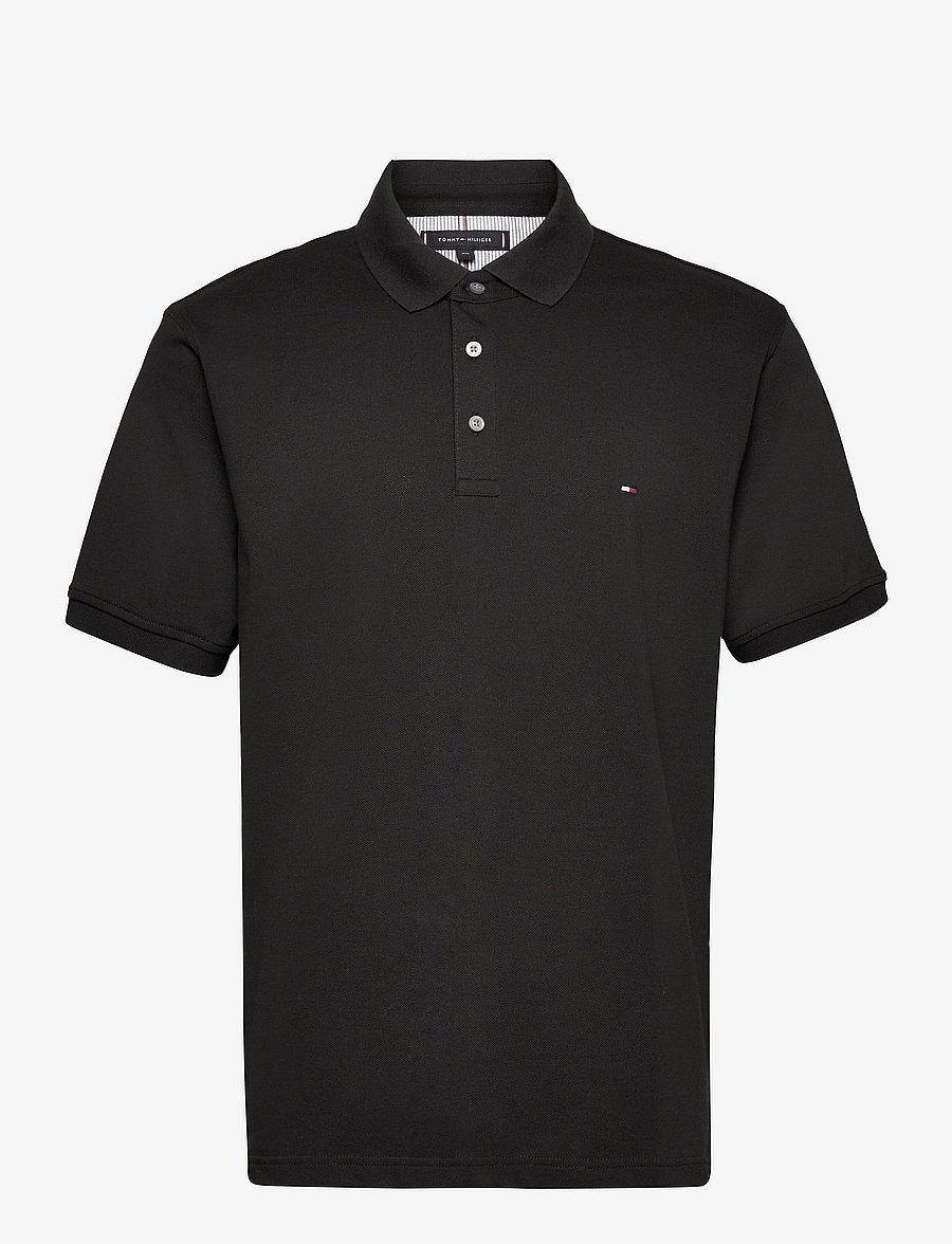 Tommy Hilfiger - CORE 1985 SLIM POLO - kurzärmelig - black - 1