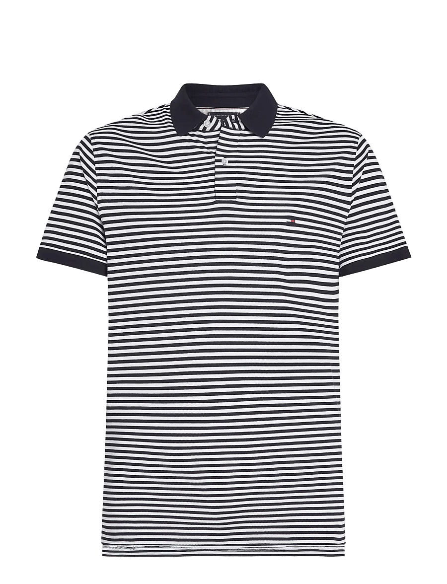 Tommy Hilfiger - CORE 1985 SLIM POLO - kurzärmelig - desert sky white - 1