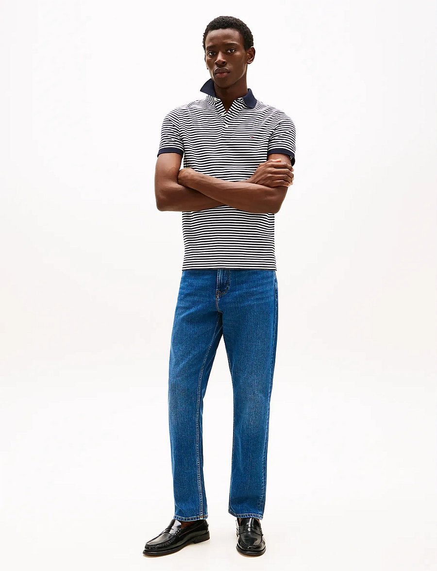 Tommy Hilfiger - CORE 1985 SLIM POLO - kurzärmelig - desert sky white - 2