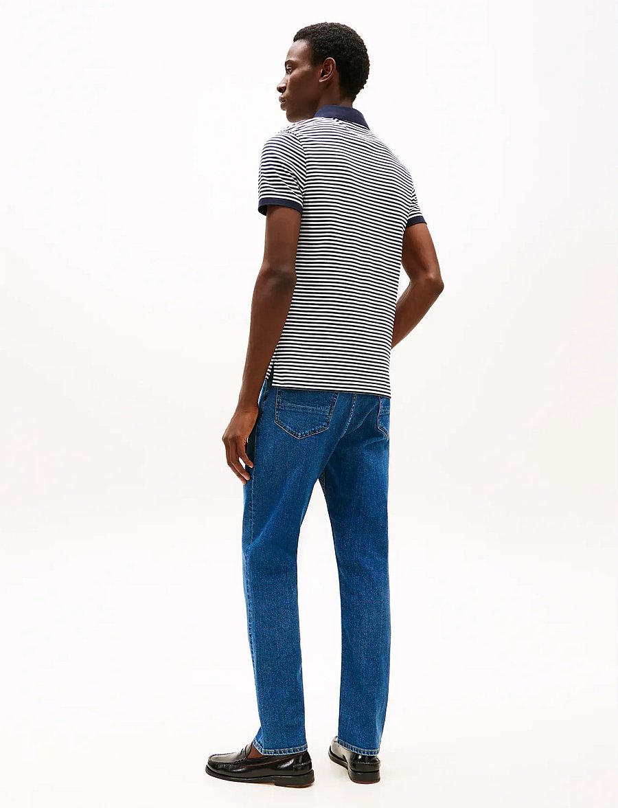 Tommy Hilfiger - CORE 1985 SLIM POLO - kurzärmelig - desert sky white - 3