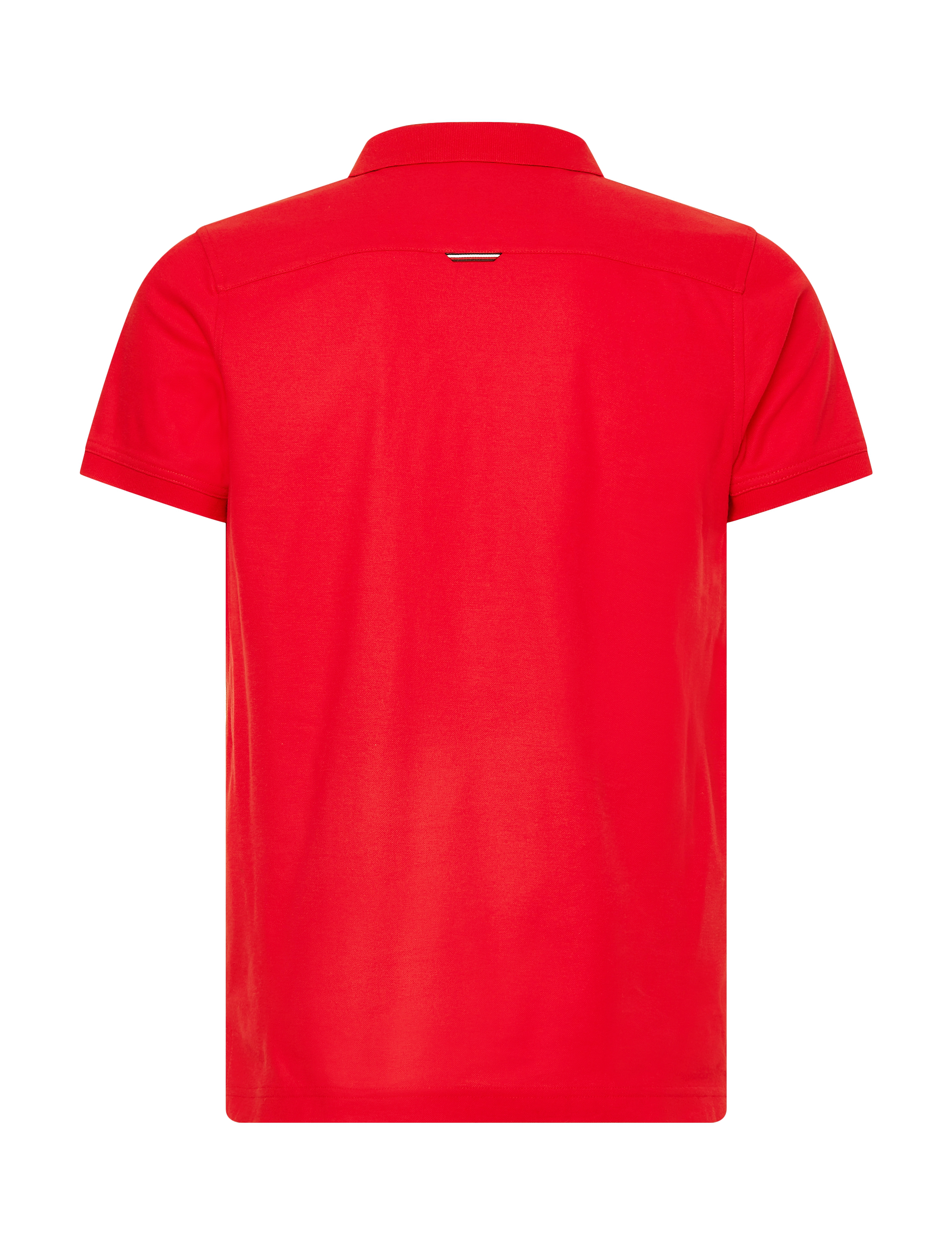 Tommy Hilfiger - 1985 CONTRAST PLACKET SLIM POLO - primary red - 1