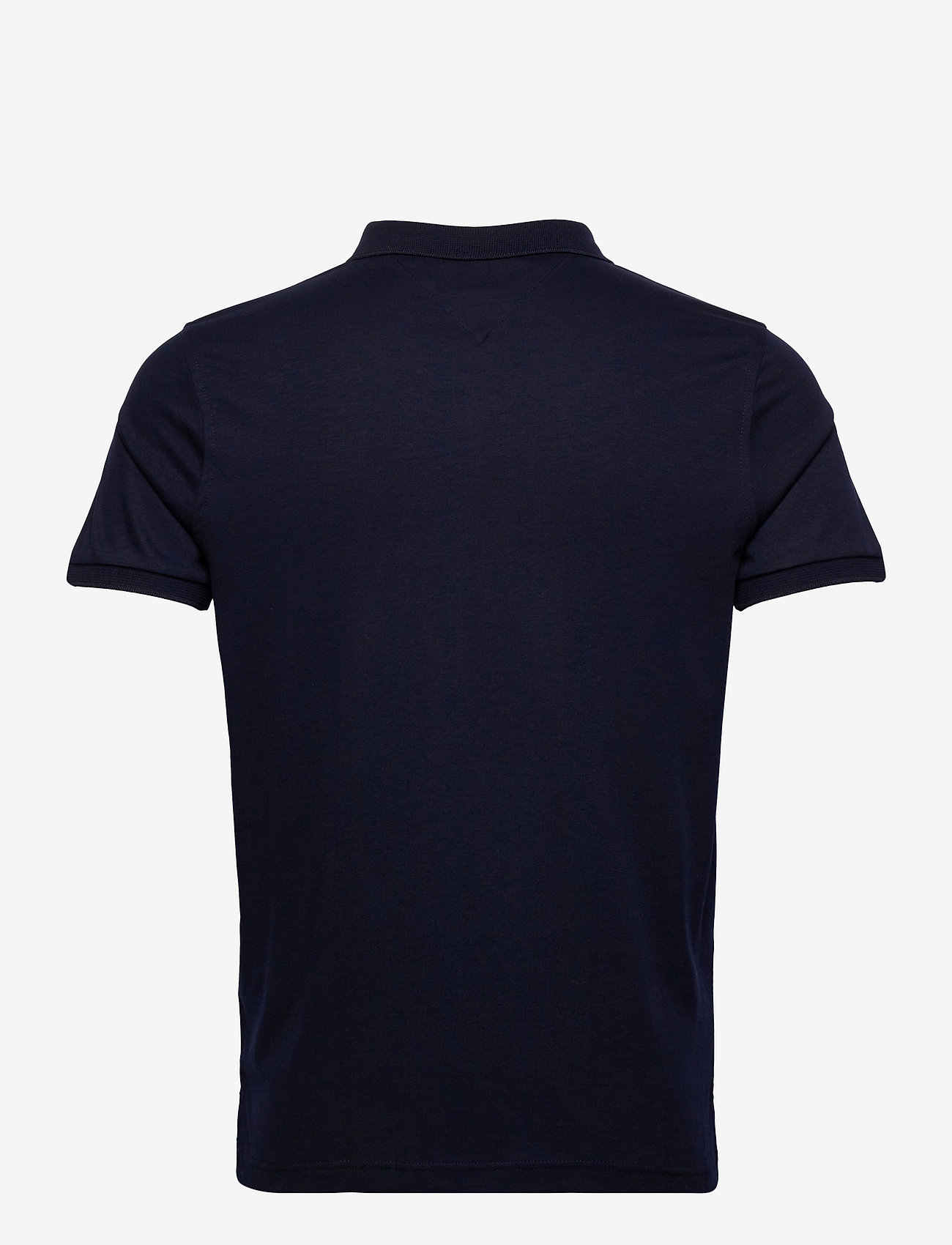 Tommy Hilfiger - INTERLOCK ZIP SLIM POLO - desert sky - 1