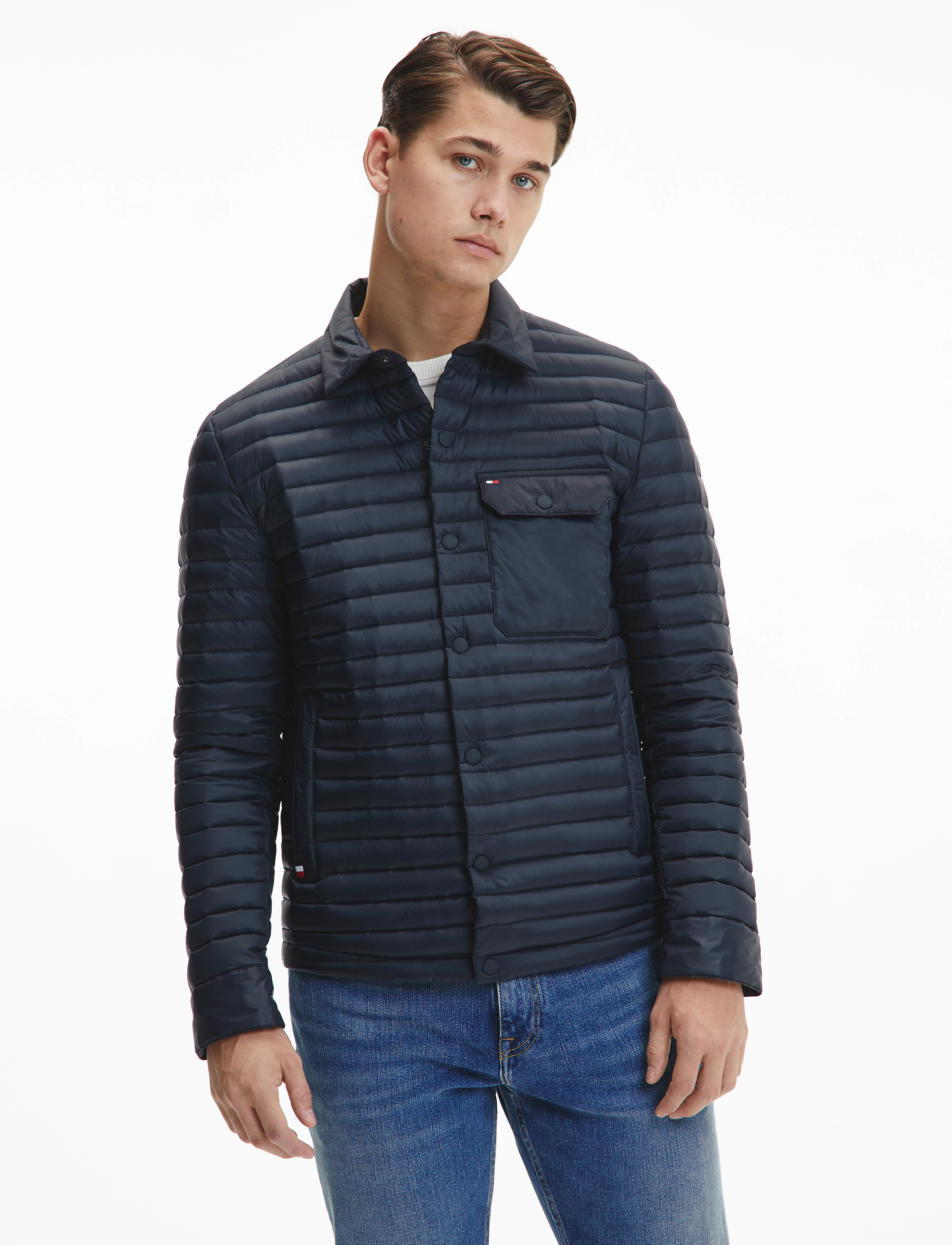 Tommy Hilfiger - PACKABLE DOWN SHIRT - desert sky - 3