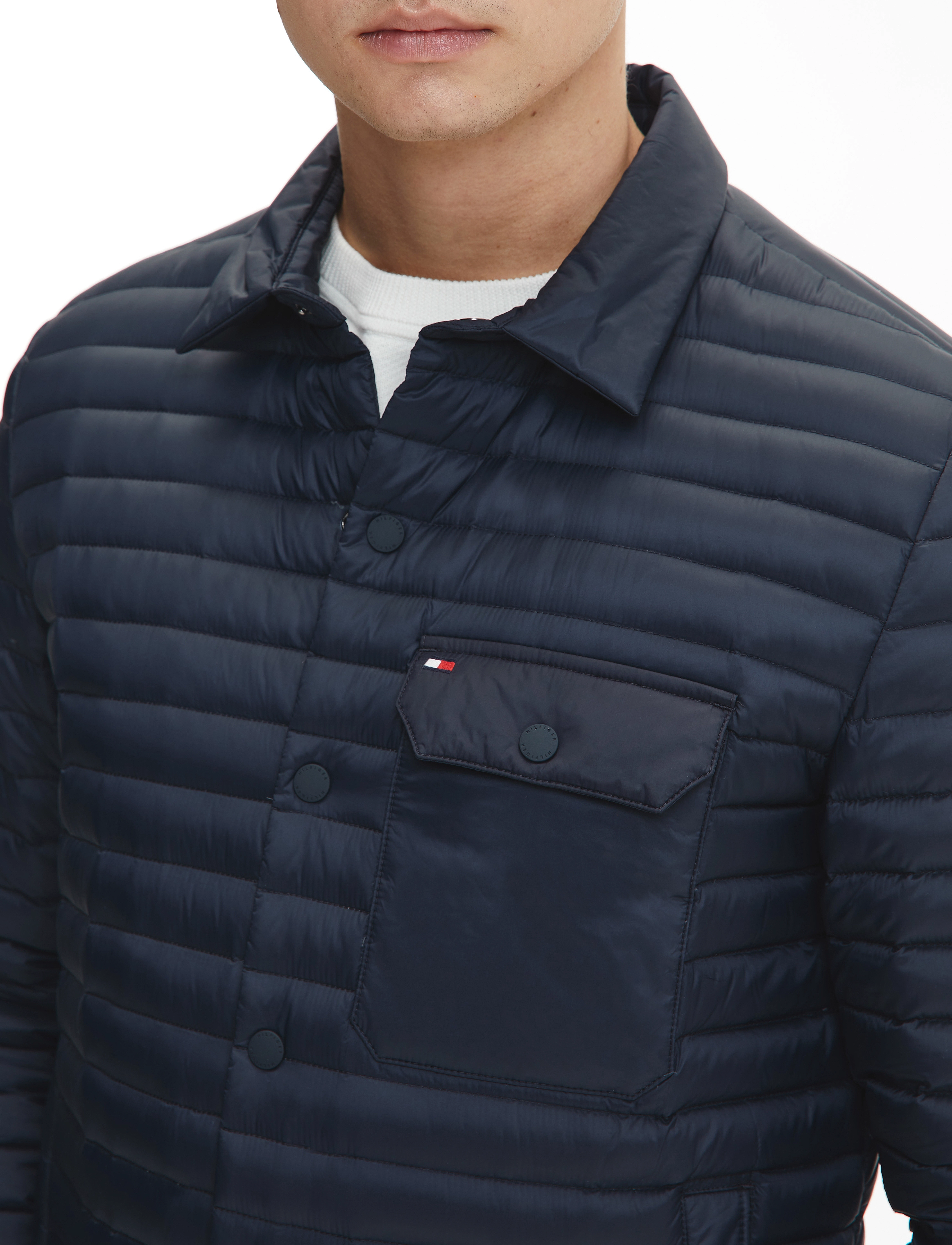 Tommy Hilfiger - PACKABLE DOWN SHIRT - desert sky - 5