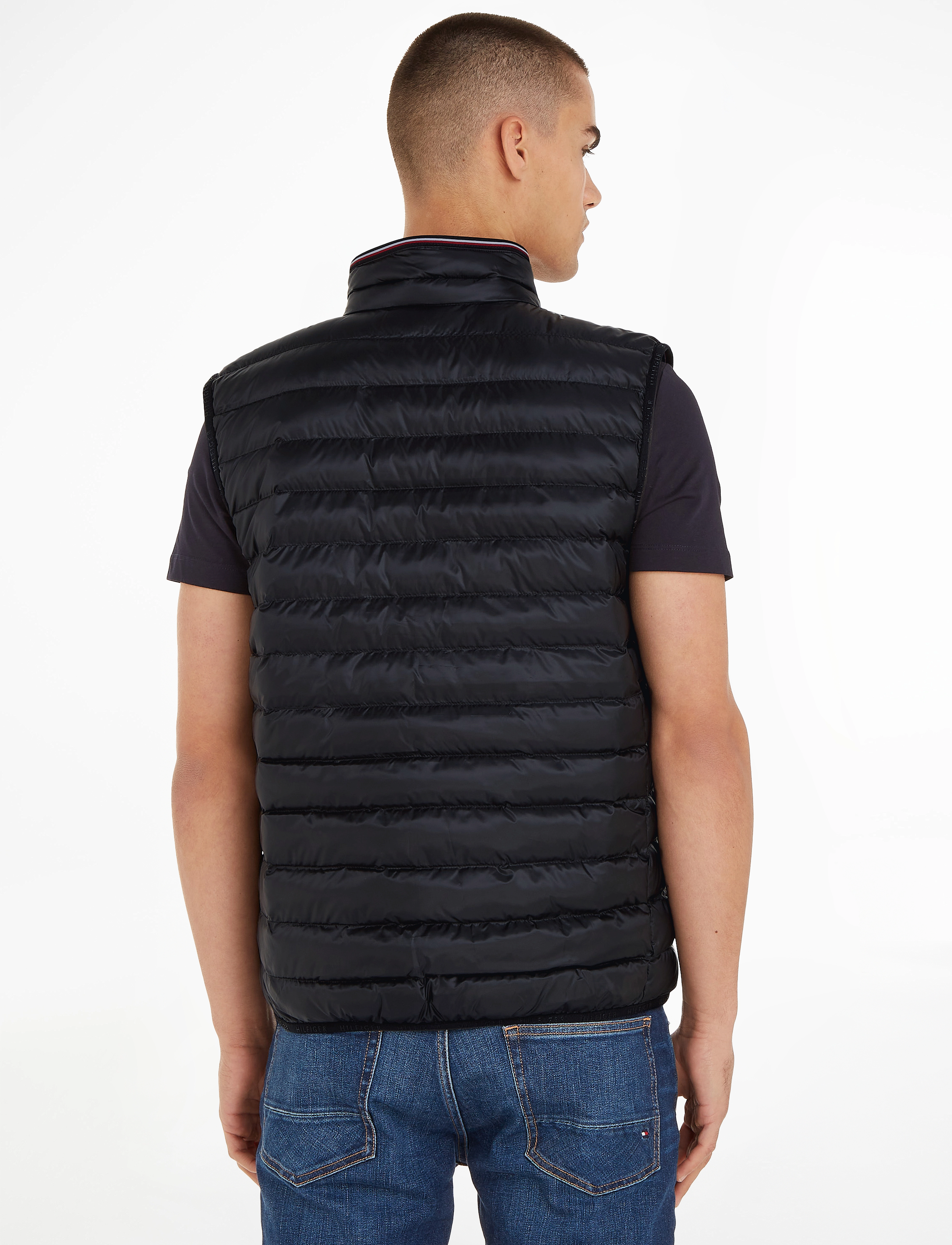 Tommy Hilfiger - PACKABLE CIRCULAR VEST - black - 3