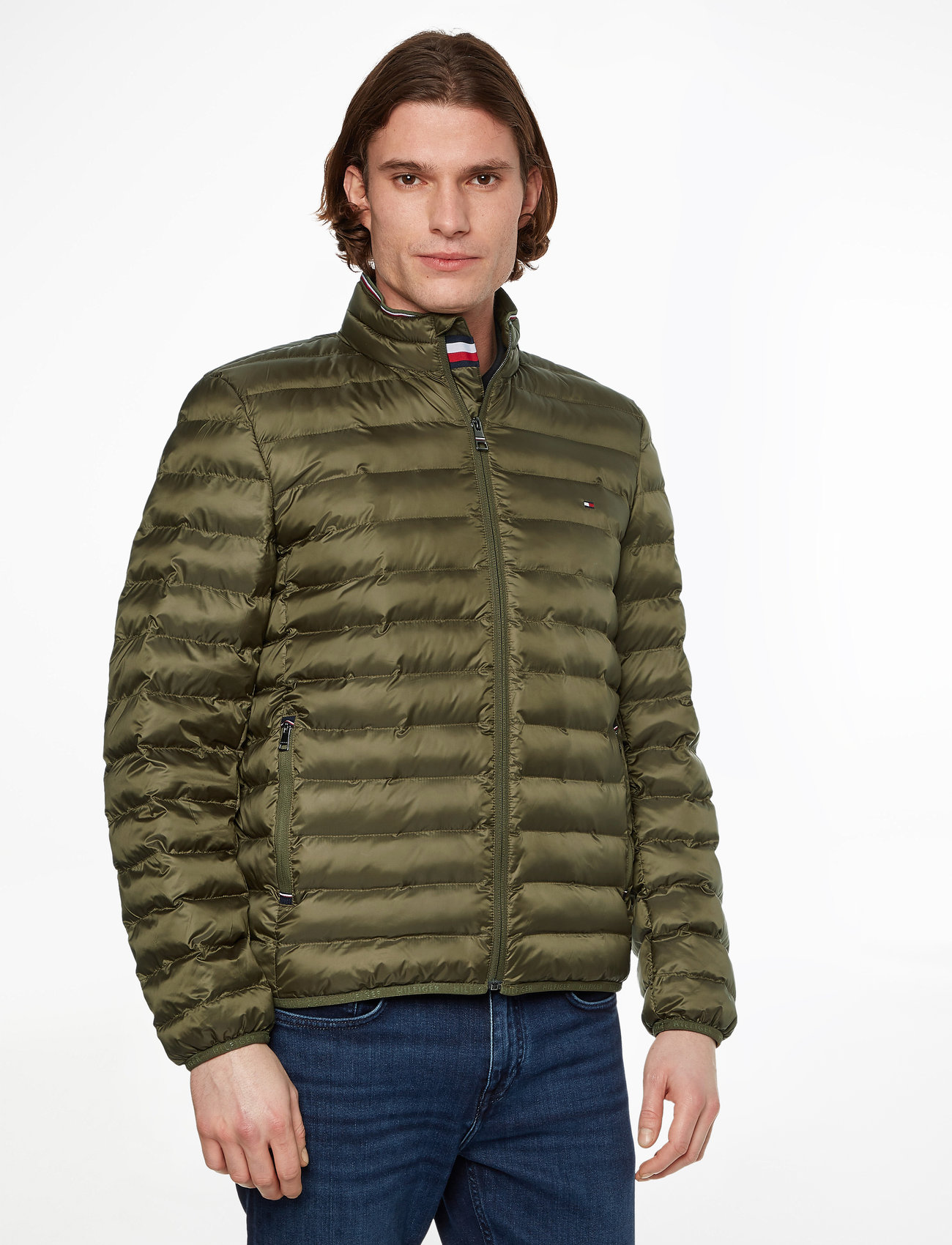 Tommy Hilfiger - CORE PACKABLE RECYCLED JACKET - winterjacken - army green - 1
