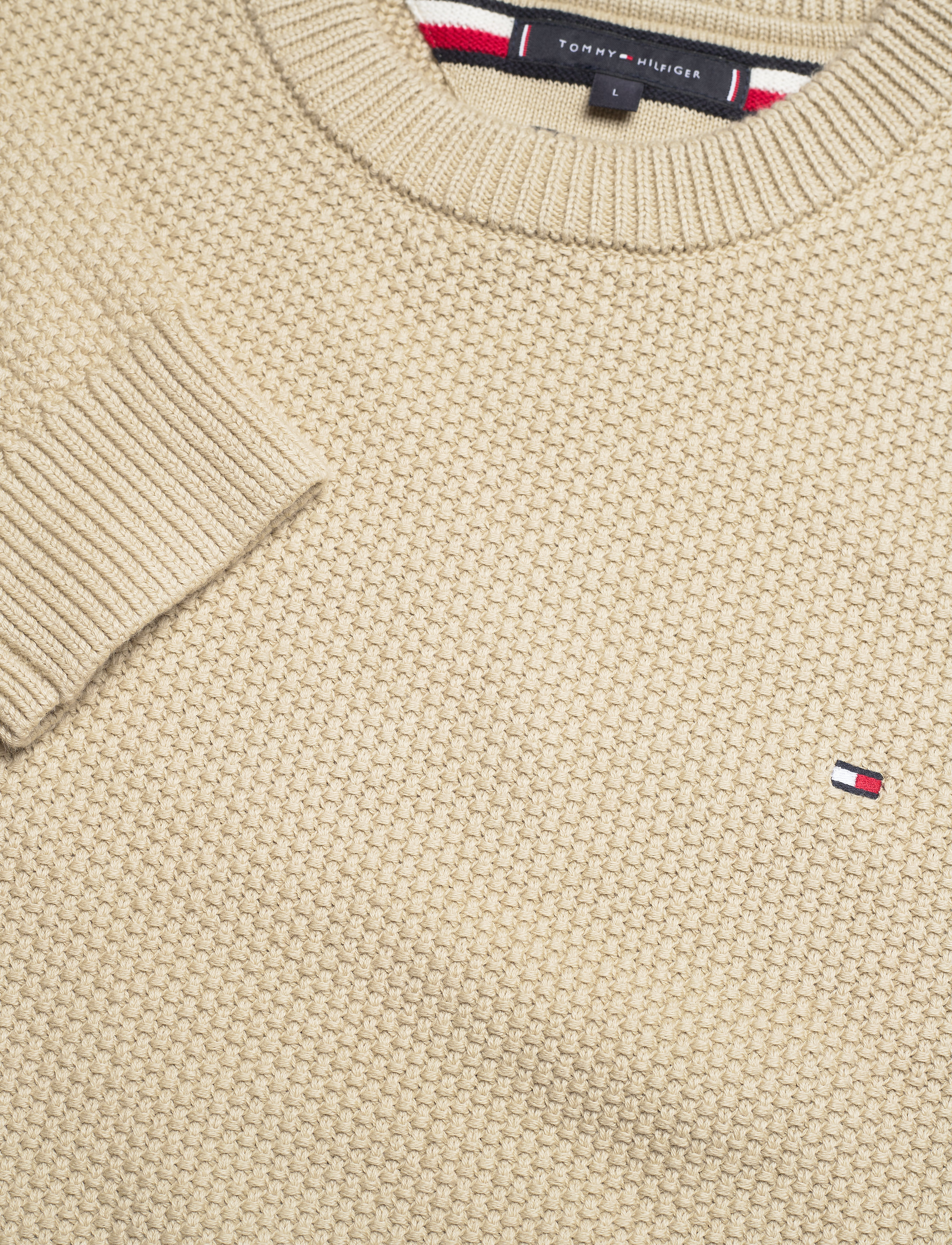 Tommy Hilfiger - EXAGGERATED STRUCTURE CREW NECK - desert tan - 2