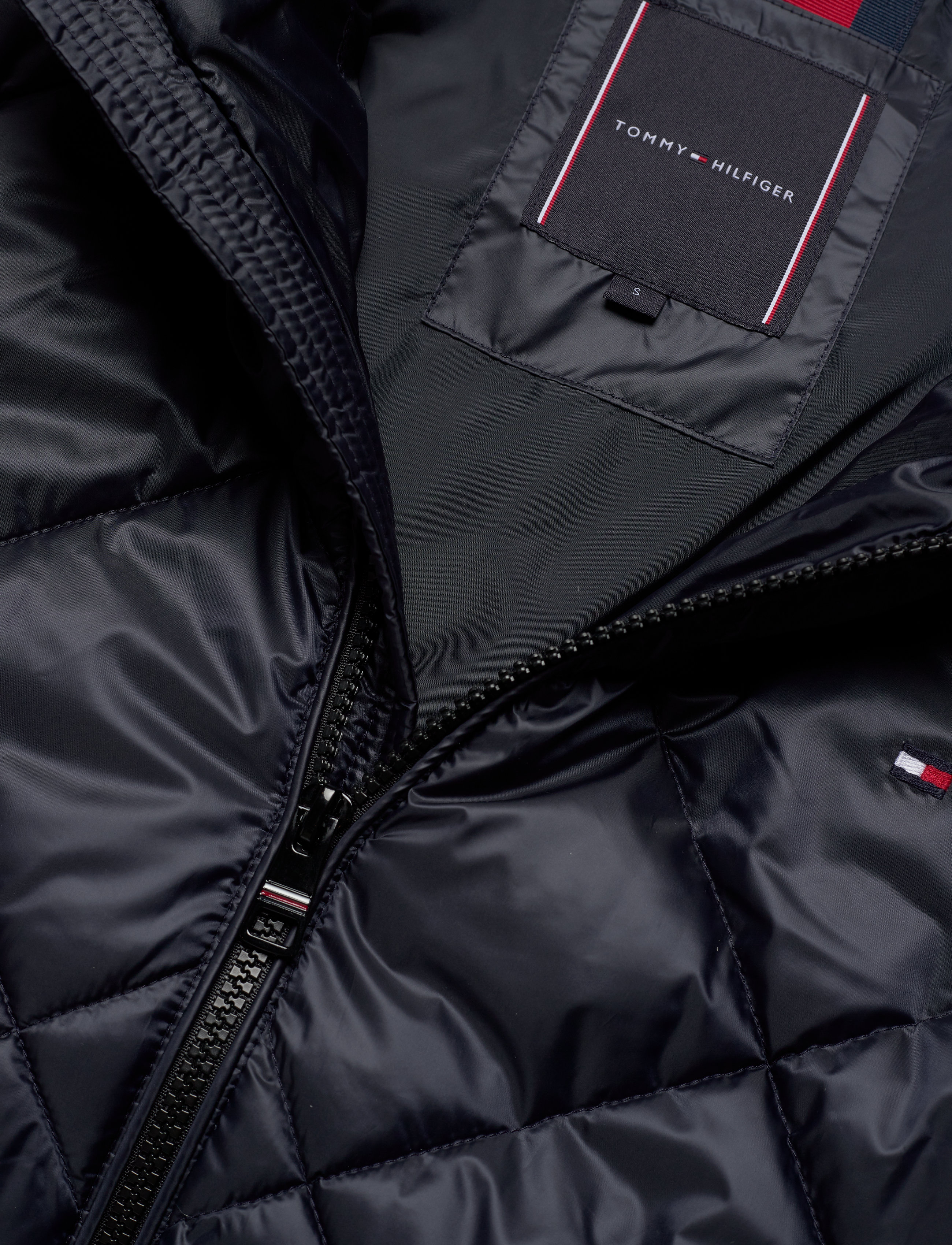 Tommy Hilfiger - DIAMOND QUILTED HOODED JACKET - desert sky - 3