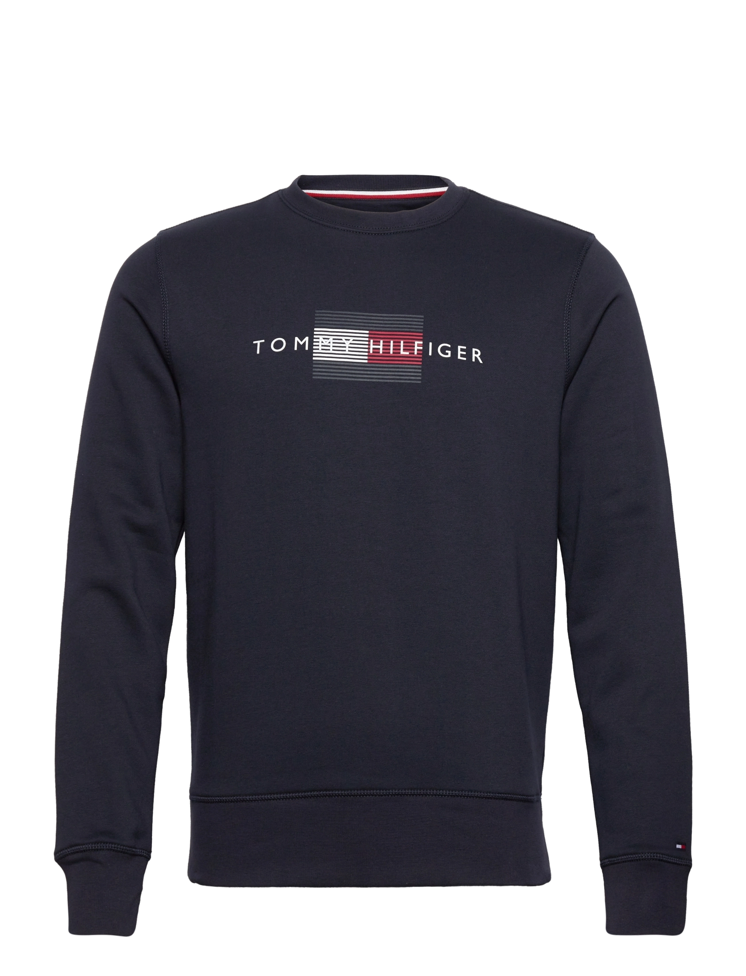 Tommy Hilfiger - LINES HILFIGER CREWNECK - desert sky - 0