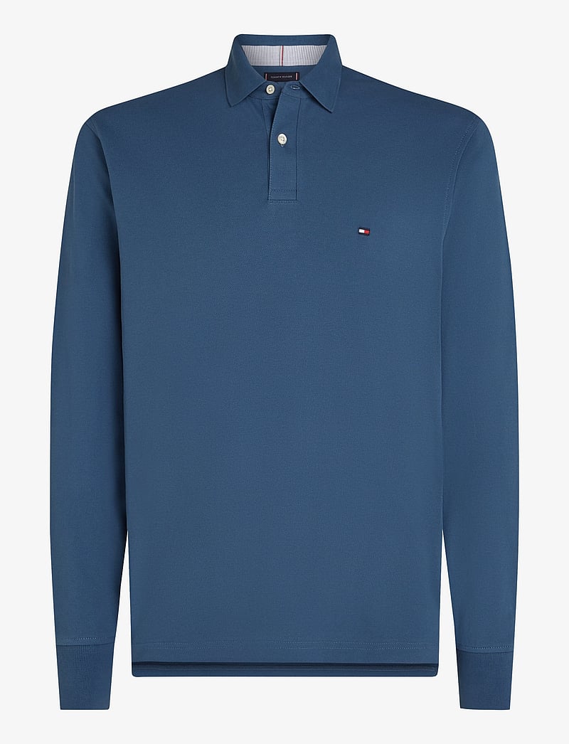 Tommy Hilfiger - 1985 REGULAR LS POLO - langärmelig - aegean sea - 1