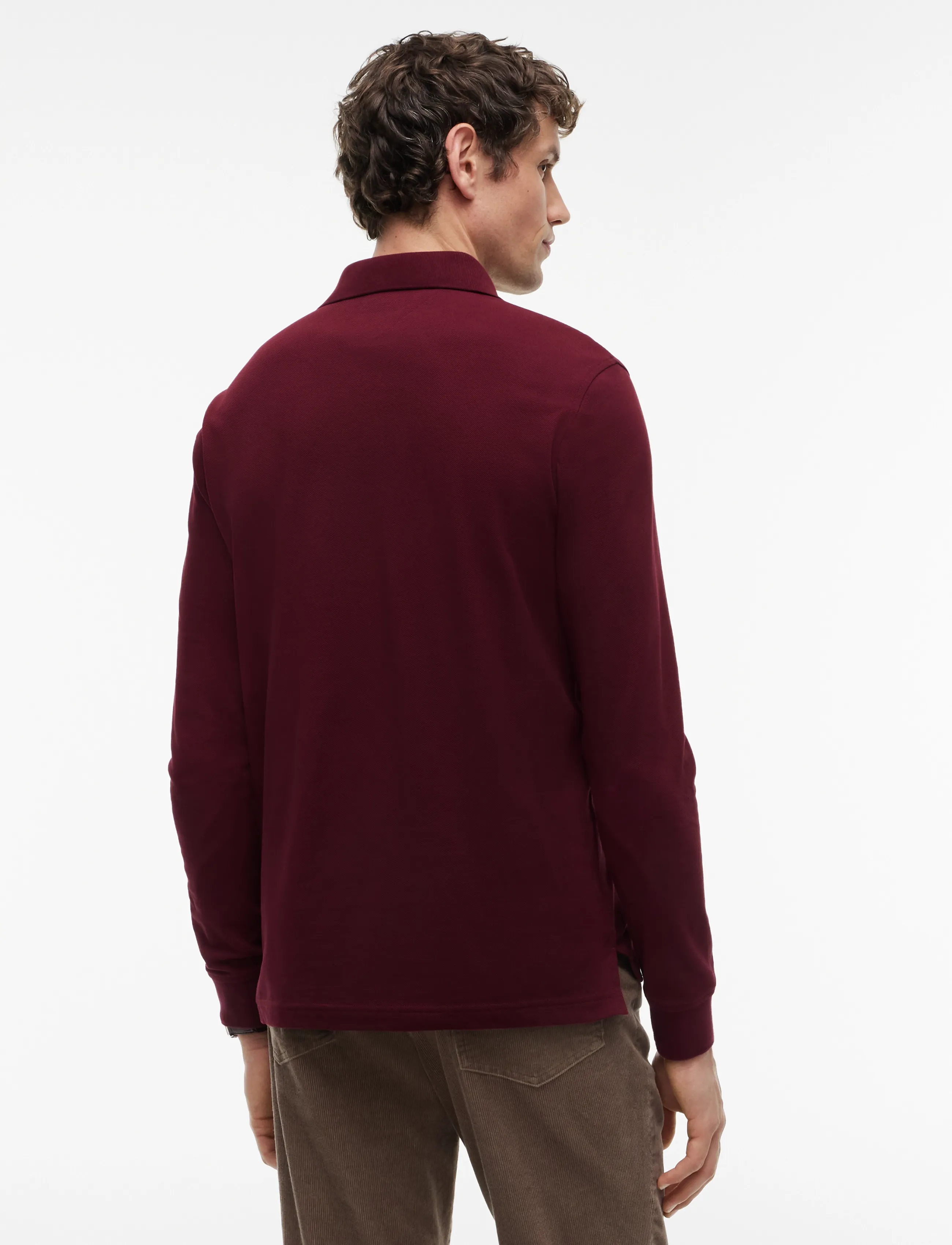 Tommy Hilfiger - 1985 REGULAR LS POLO - pikkade varrukatega polod - burgundy - 3