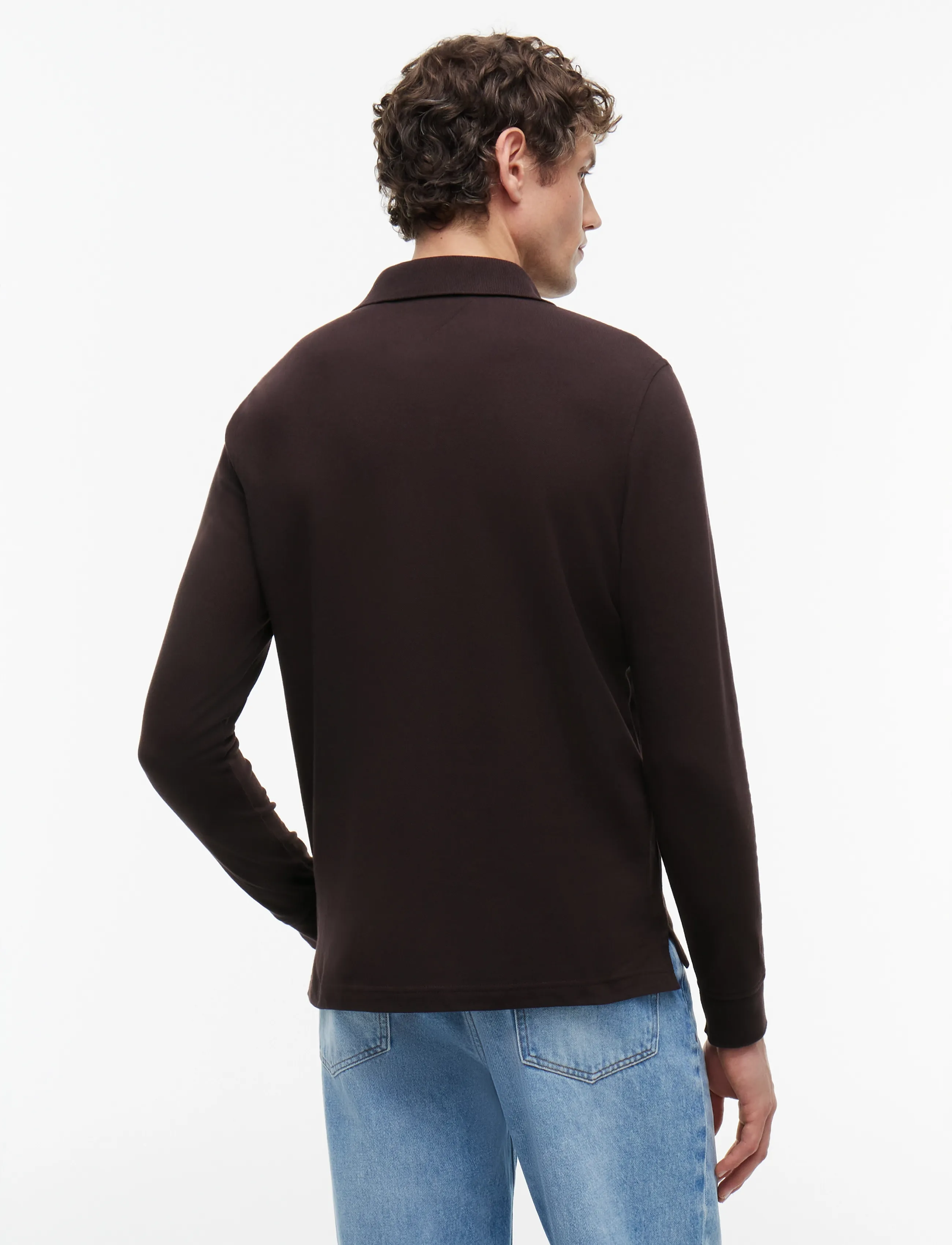 Tommy Hilfiger - 1985 REGULAR LS POLO - langærmede poloer - chocolate - 2