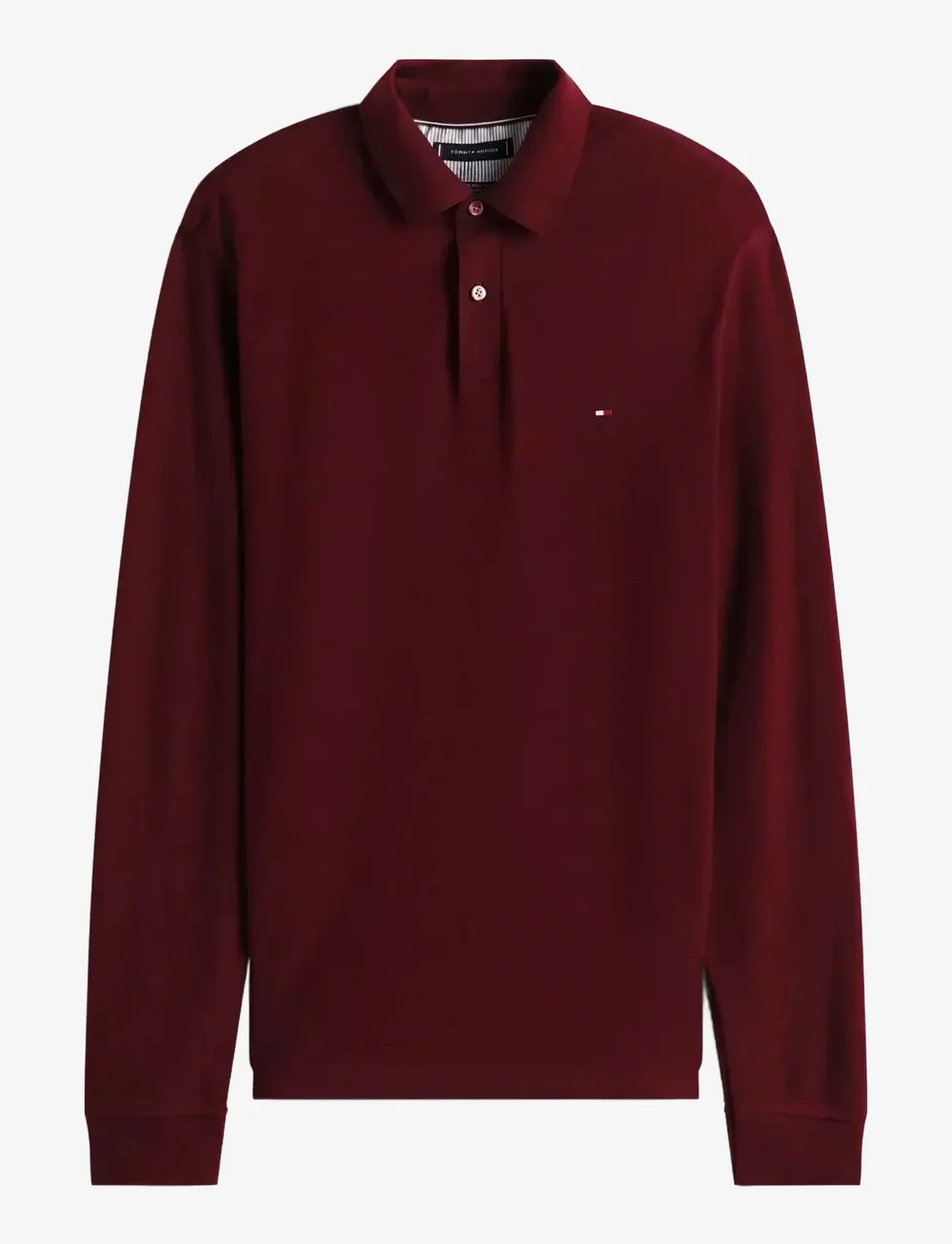 Tommy Hilfiger - 1985 REGULAR LS POLO - langärmelig - deep burgundy - 1