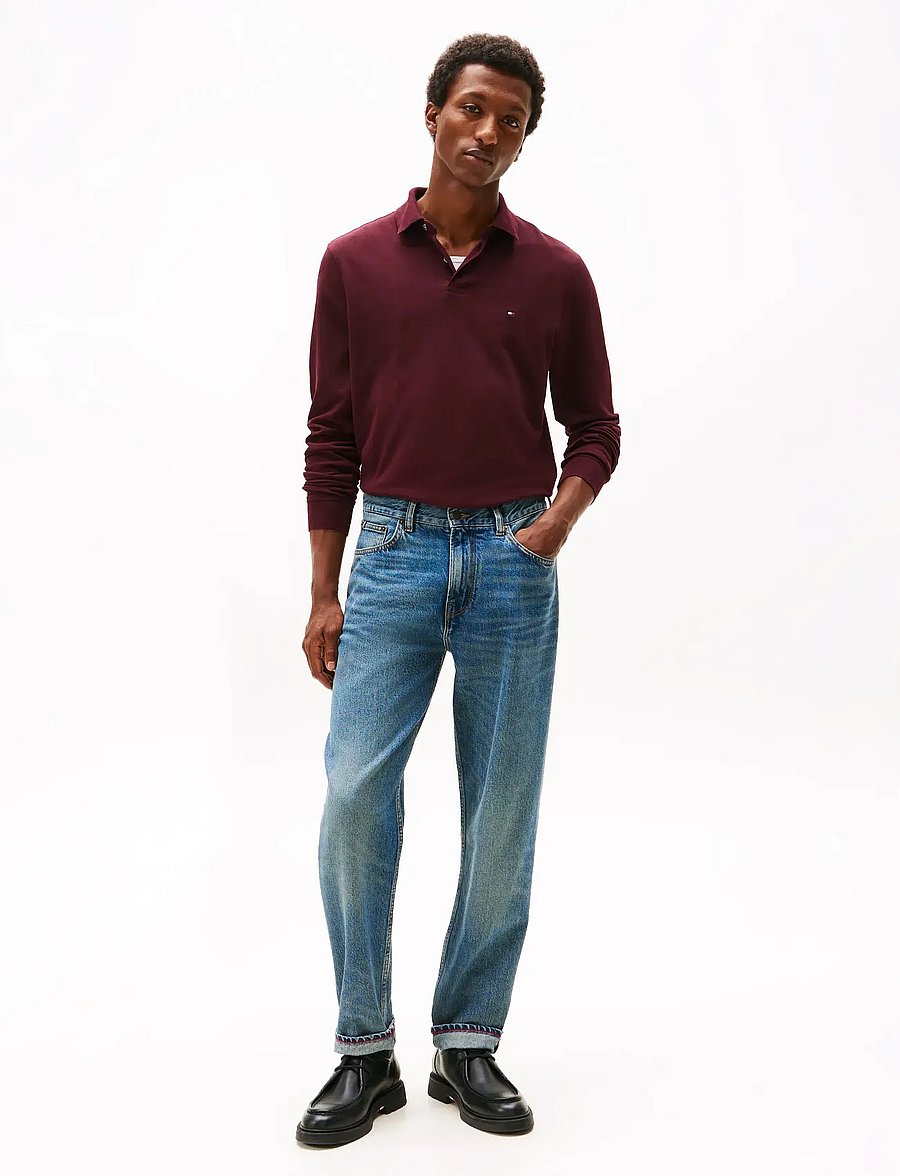 Tommy Hilfiger - 1985 REGULAR LS POLO - langärmelig - deep burgundy - 2