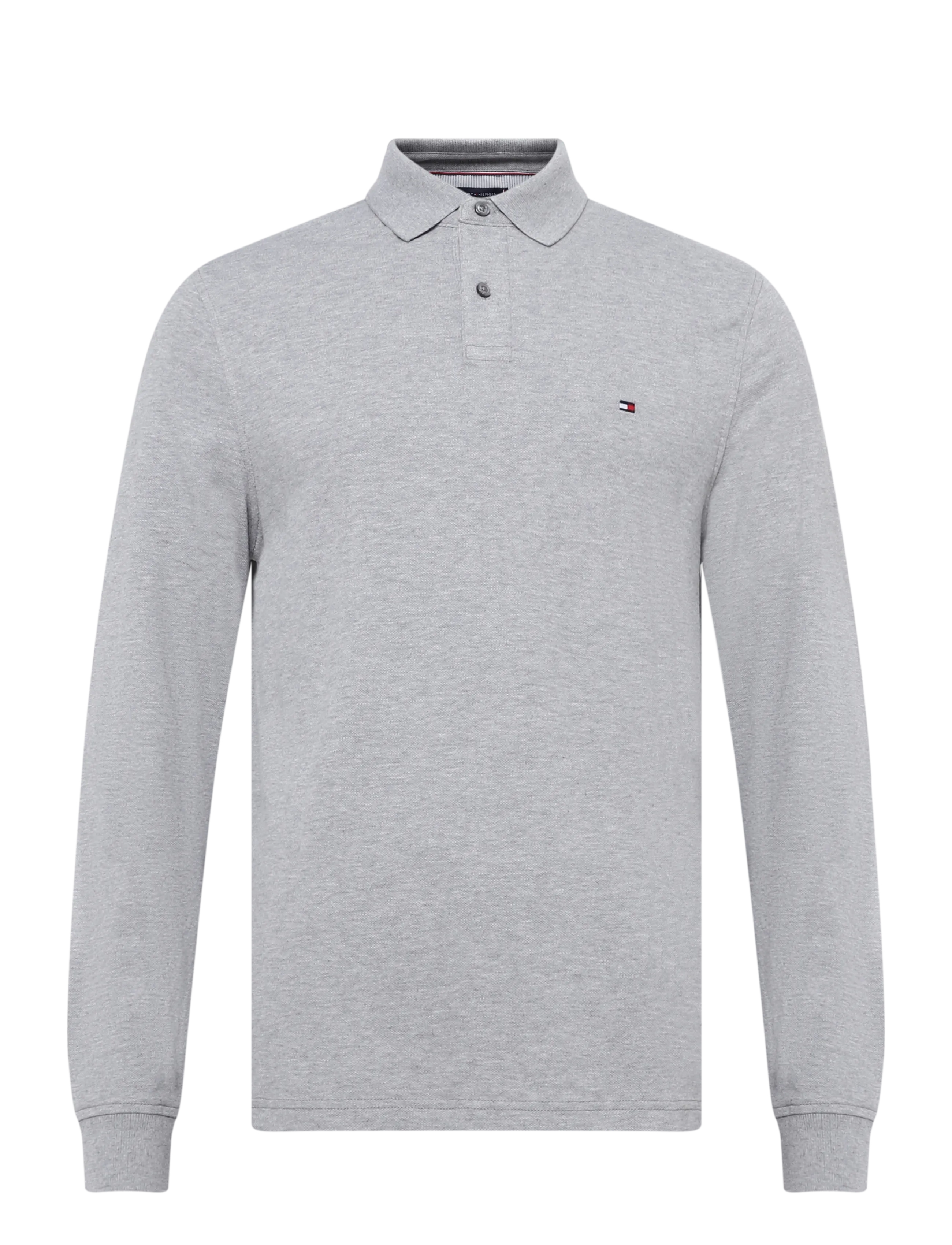 Tommy Hilfiger 1985 REGULAR LS POLO - Poloer - MEDIUM GREY HEATHER / grey