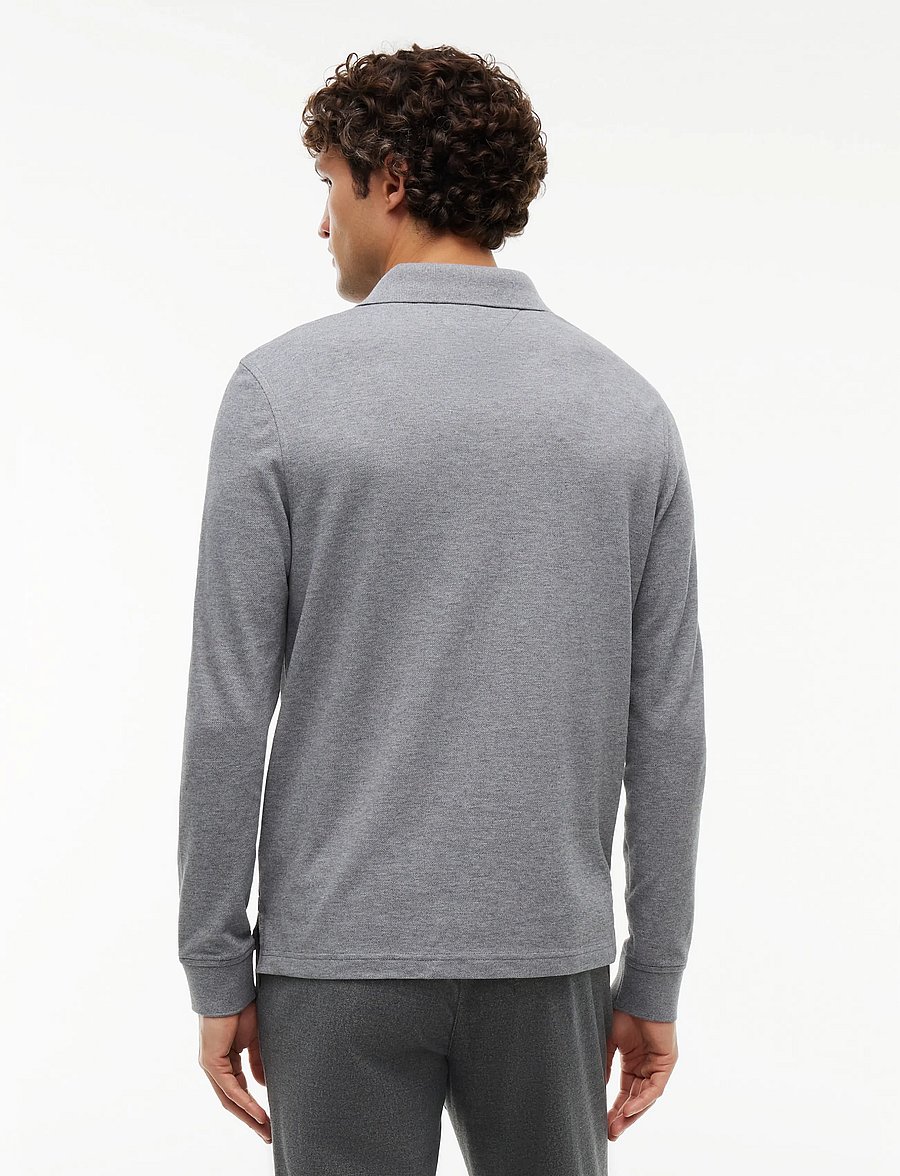 Tommy Hilfiger - 1985 REGULAR LS POLO - langärmelig - medium grey heather - 3