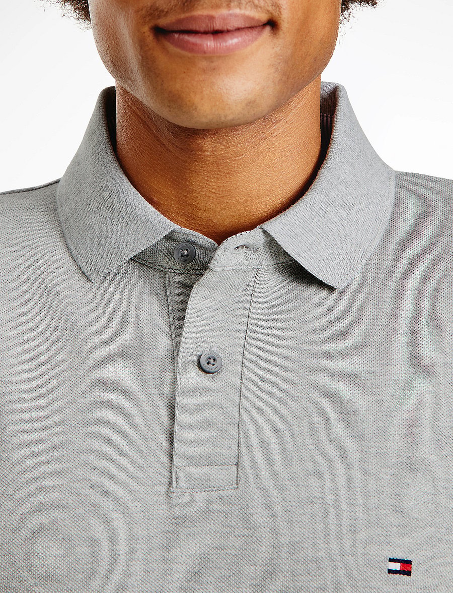 Tommy Hilfiger - 1985 REGULAR LS POLO - langärmelig - medium grey heather - 4