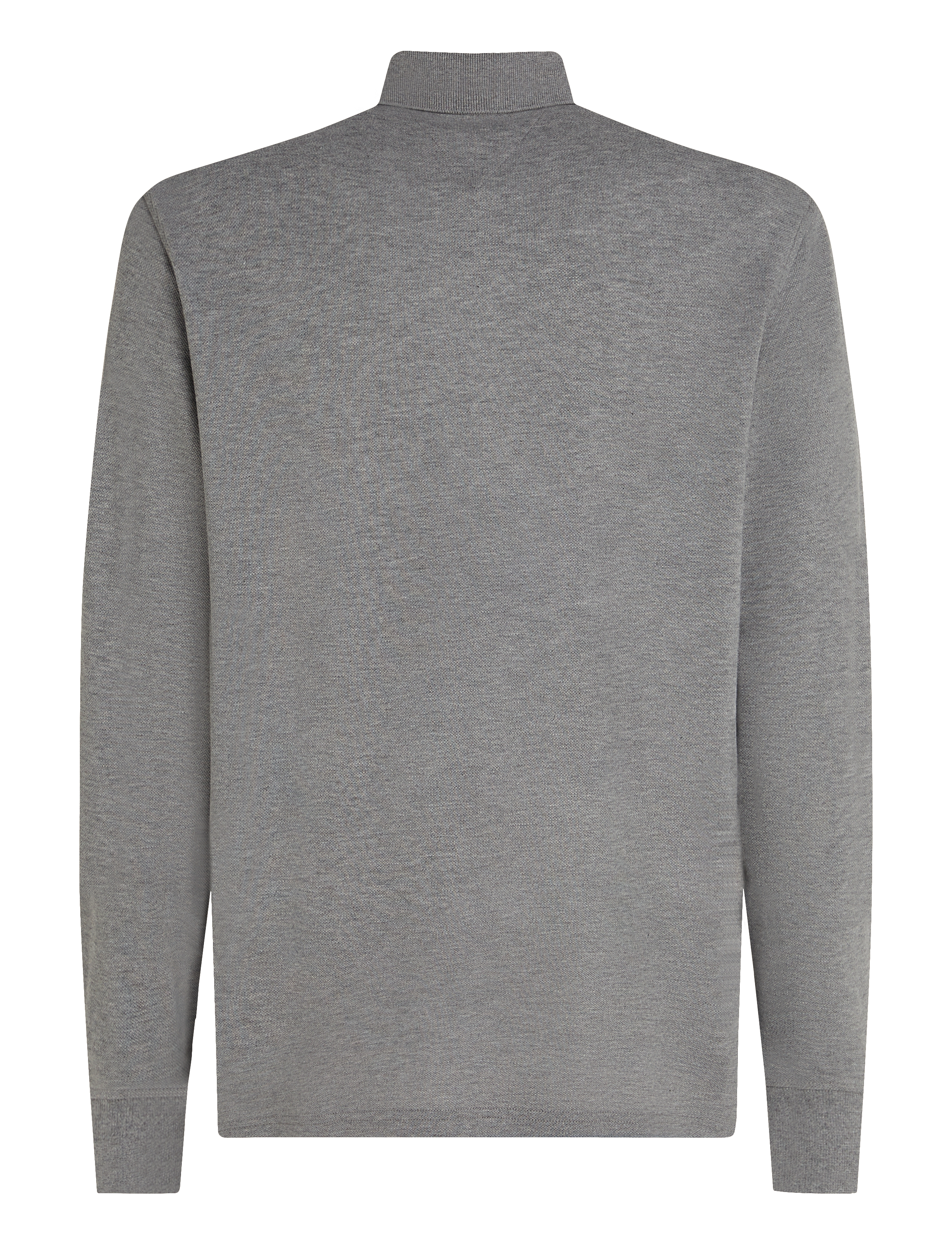 Tommy Hilfiger - 1985 REGULAR LS POLO - langærmede poloer - medium grey heather - 5