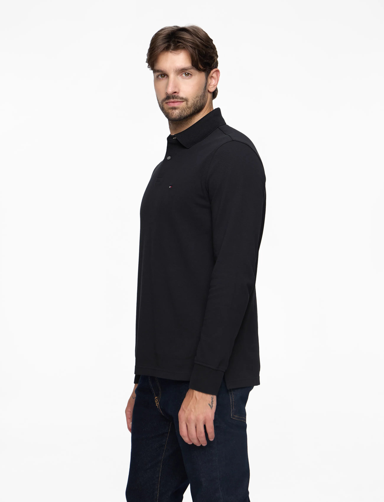 Tommy Hilfiger - 1985 REGULAR LS POLO - lange mouwen - navy blue - 3