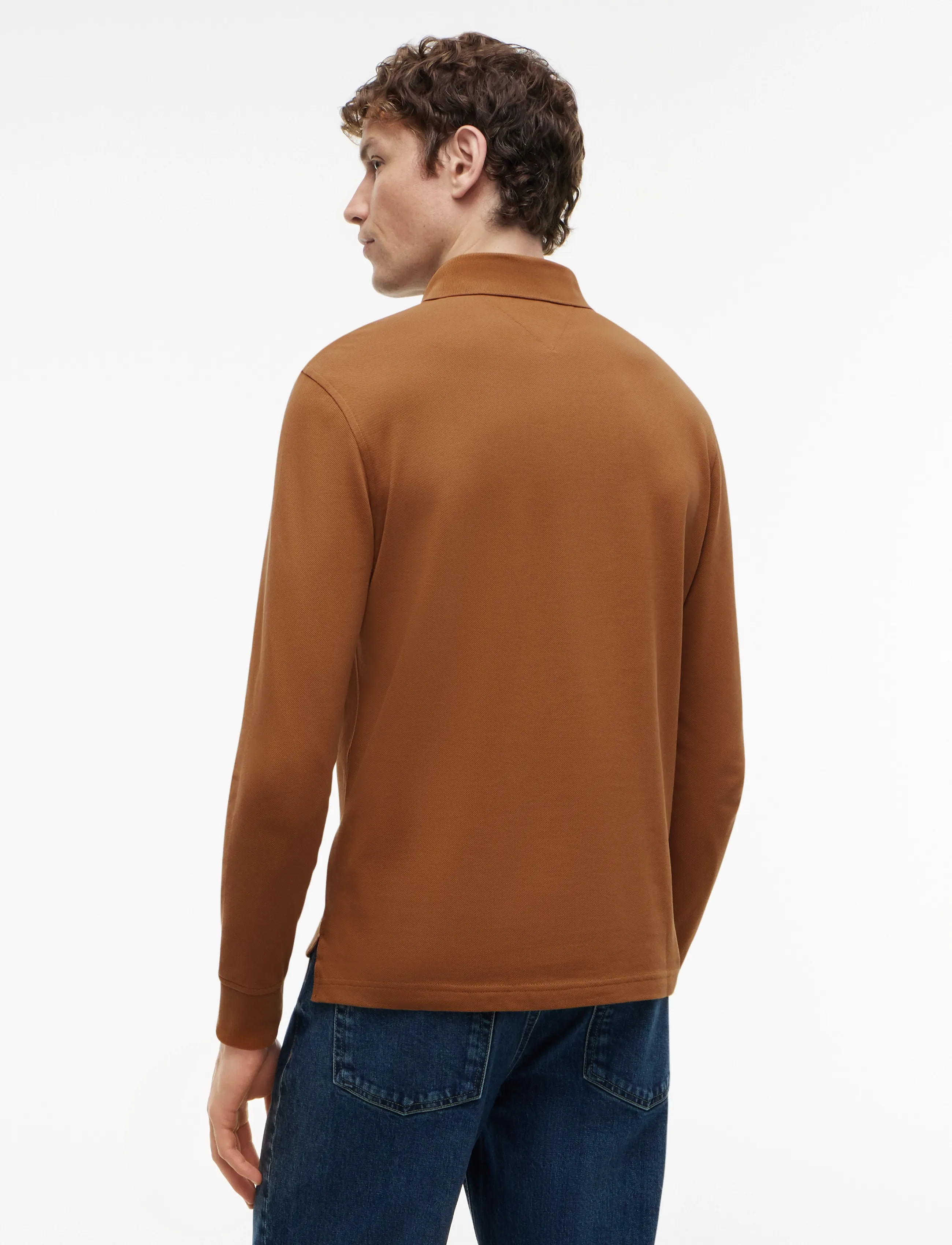 Tommy Hilfiger - 1985 REGULAR LS POLO - langærmede poloer - timeless tawny - 2
