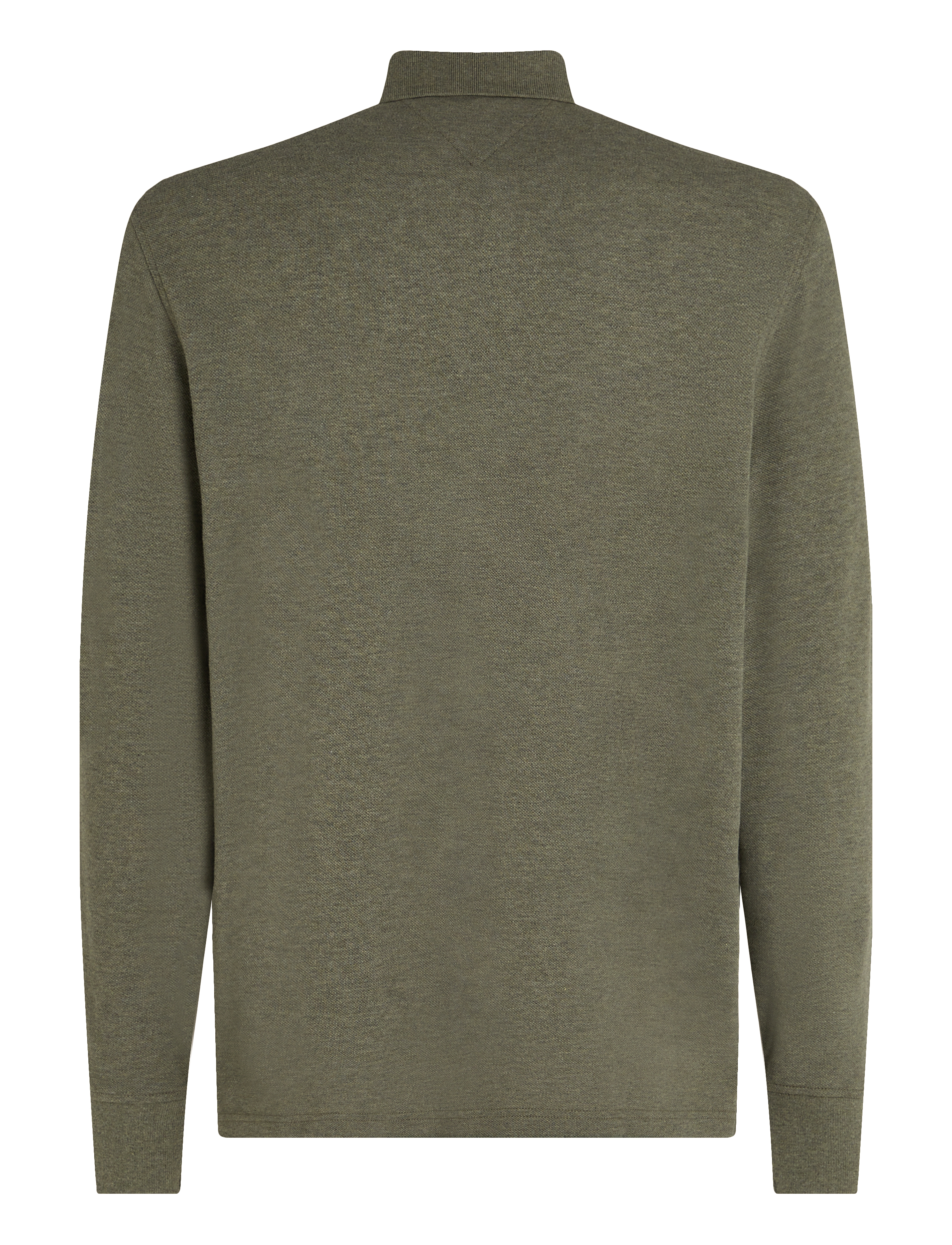 Tommy Hilfiger - 1985 REGULAR LS POLO - polo shirts - utility olive heather - 4