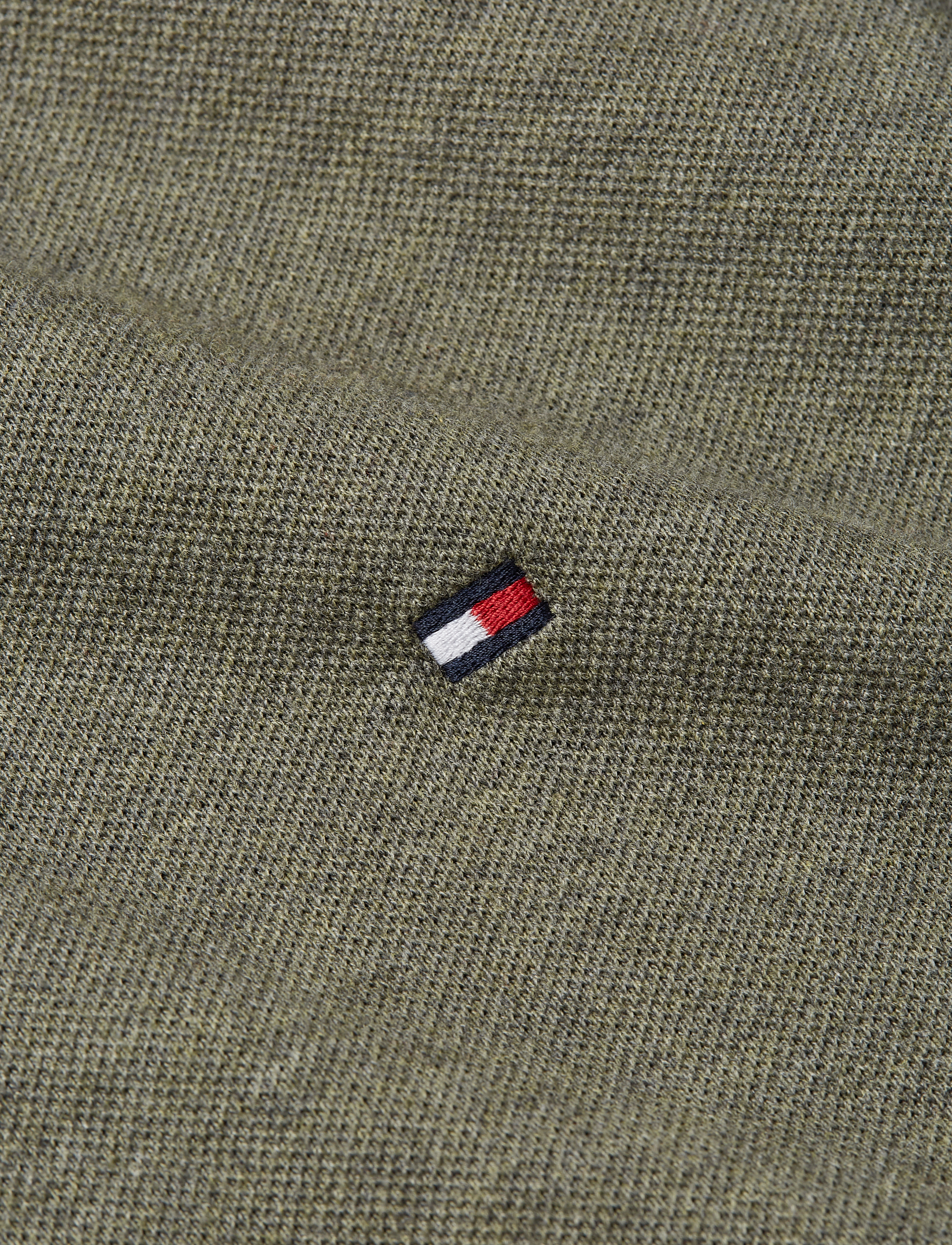 Tommy Hilfiger - 1985 REGULAR LS POLO - polo shirts - utility olive heather - 5