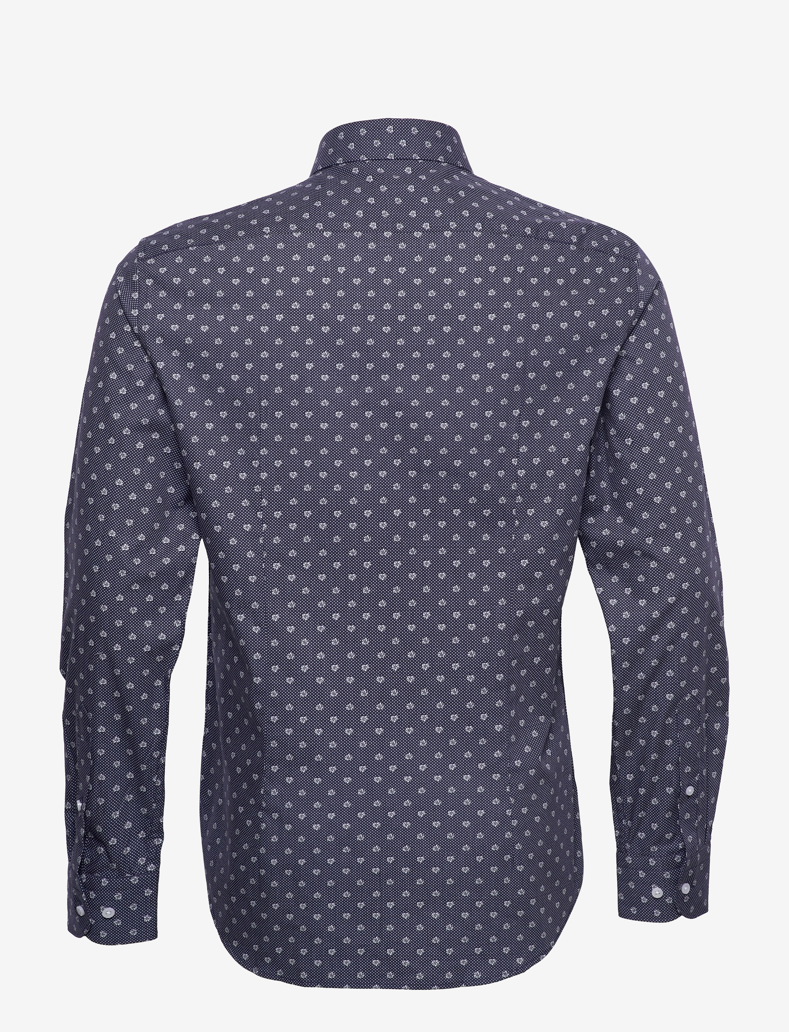 Tommy Hilfiger - CL SLIM  FLOWER DOT PRINT SHIRT - navy/white - 1