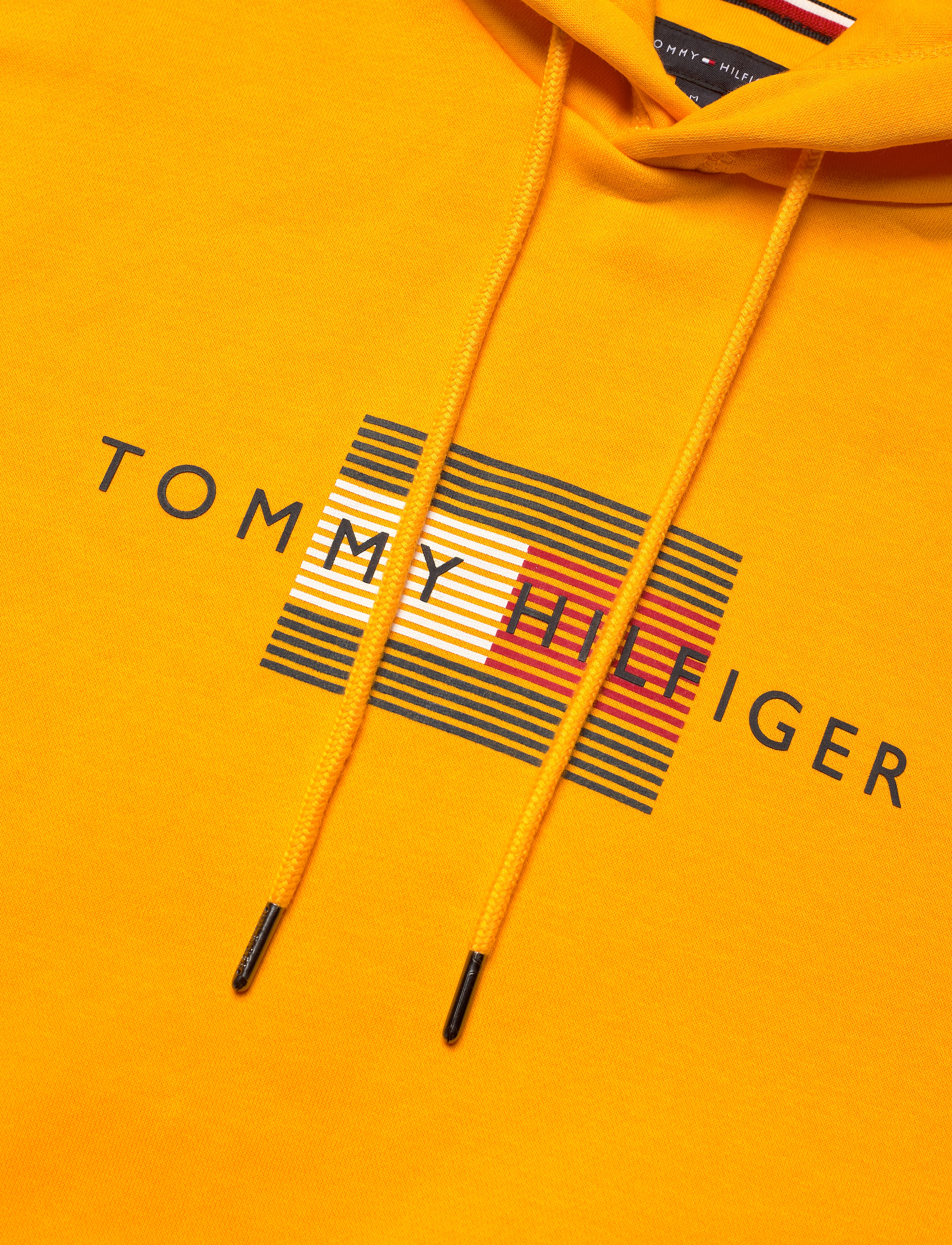 Tommy Hilfiger - LINES HILFIGER HOODY - amber glow - 2