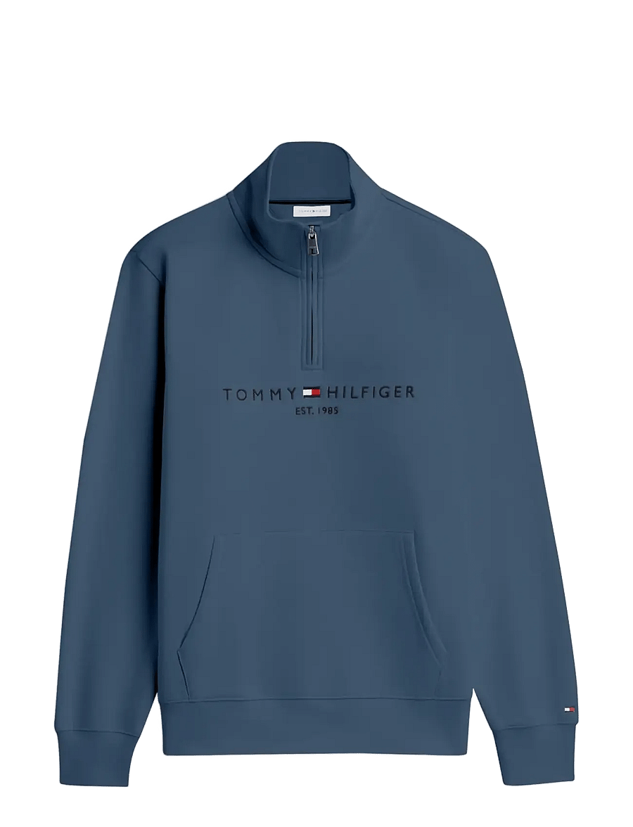 Tommy Hilfiger - TOMMY LOGO MOCKNECK - aegean sea - 1