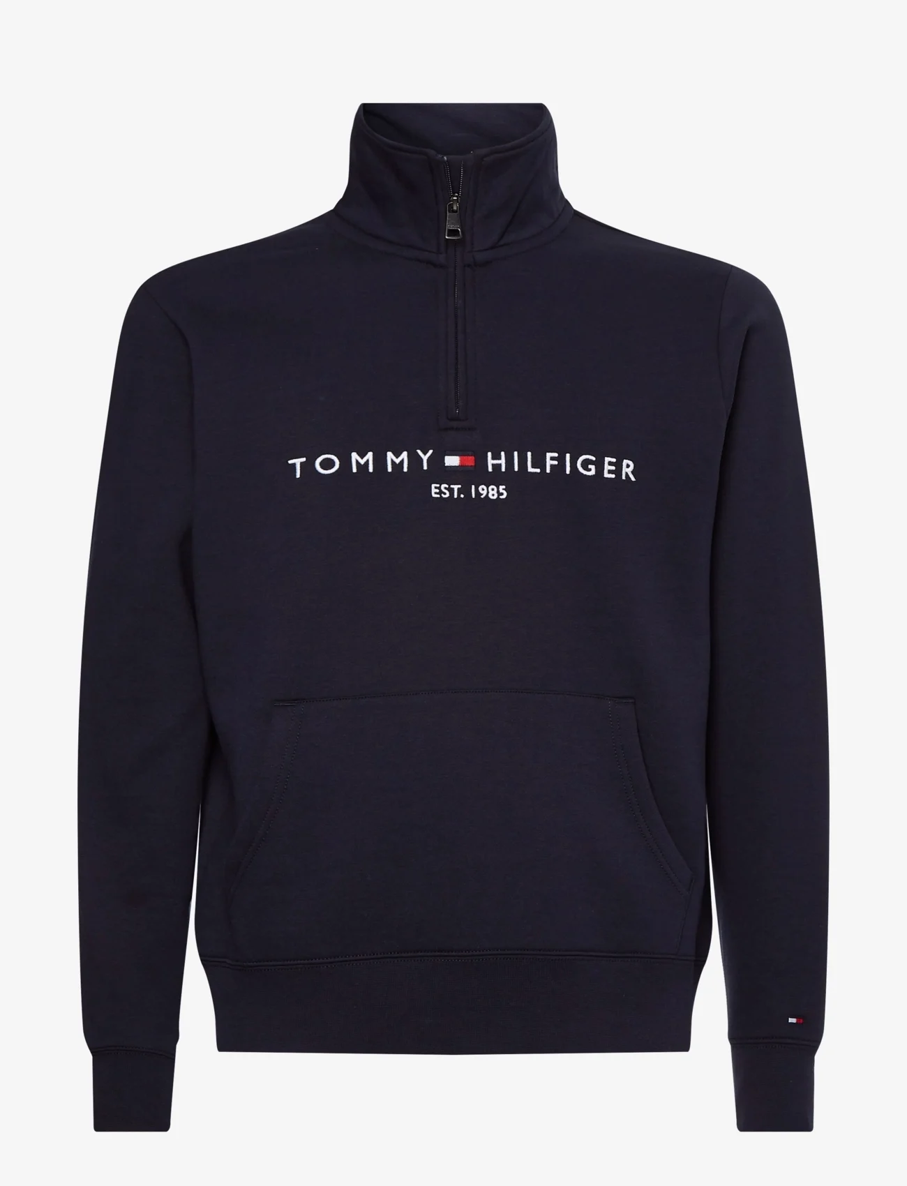 Tommy Hilfiger - TOMMY LOGO MOCKNECK - sweatshirts - desert sky - 0