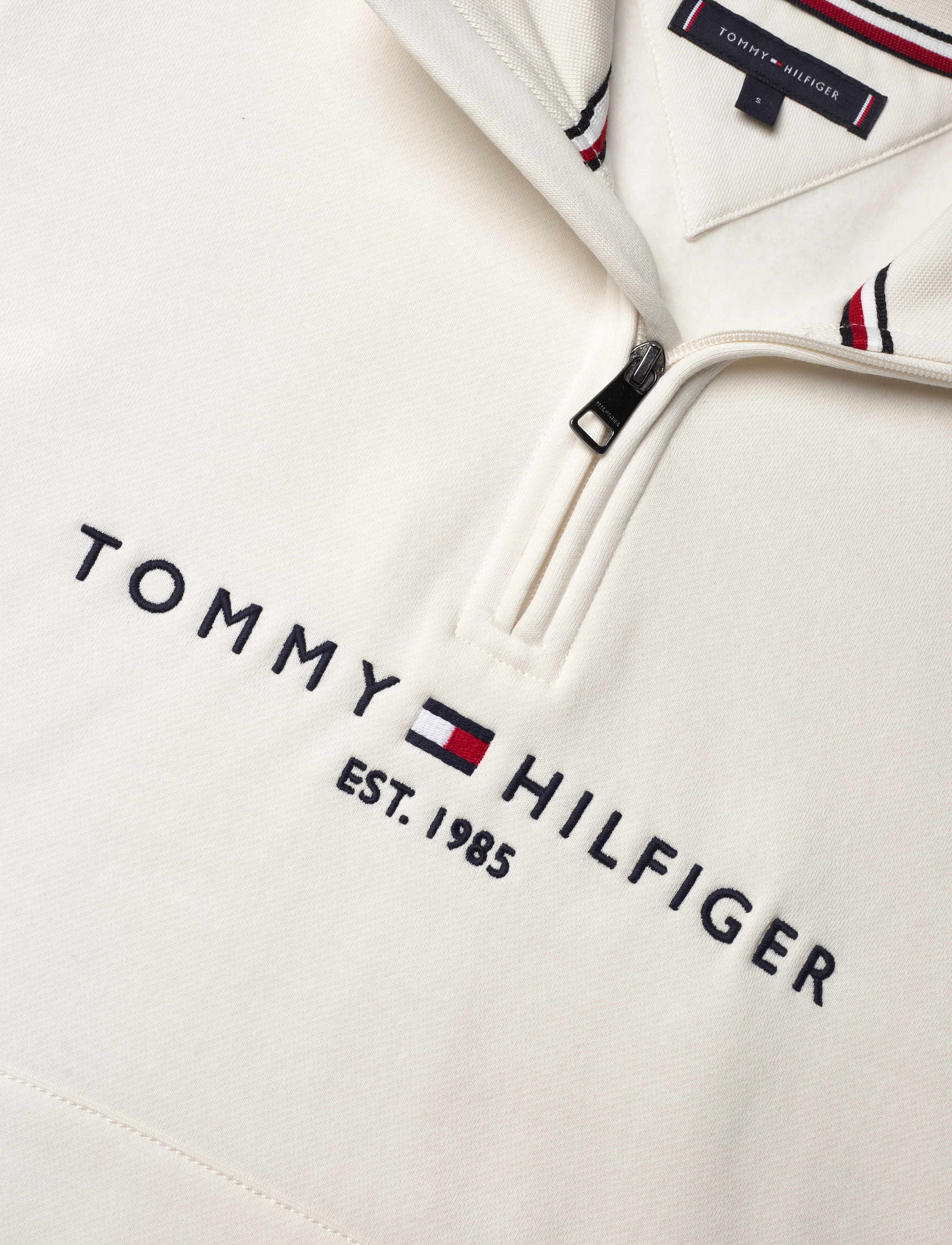 Tommy Hilfiger - TOMMY LOGO MOCKNECK - ivory - 4