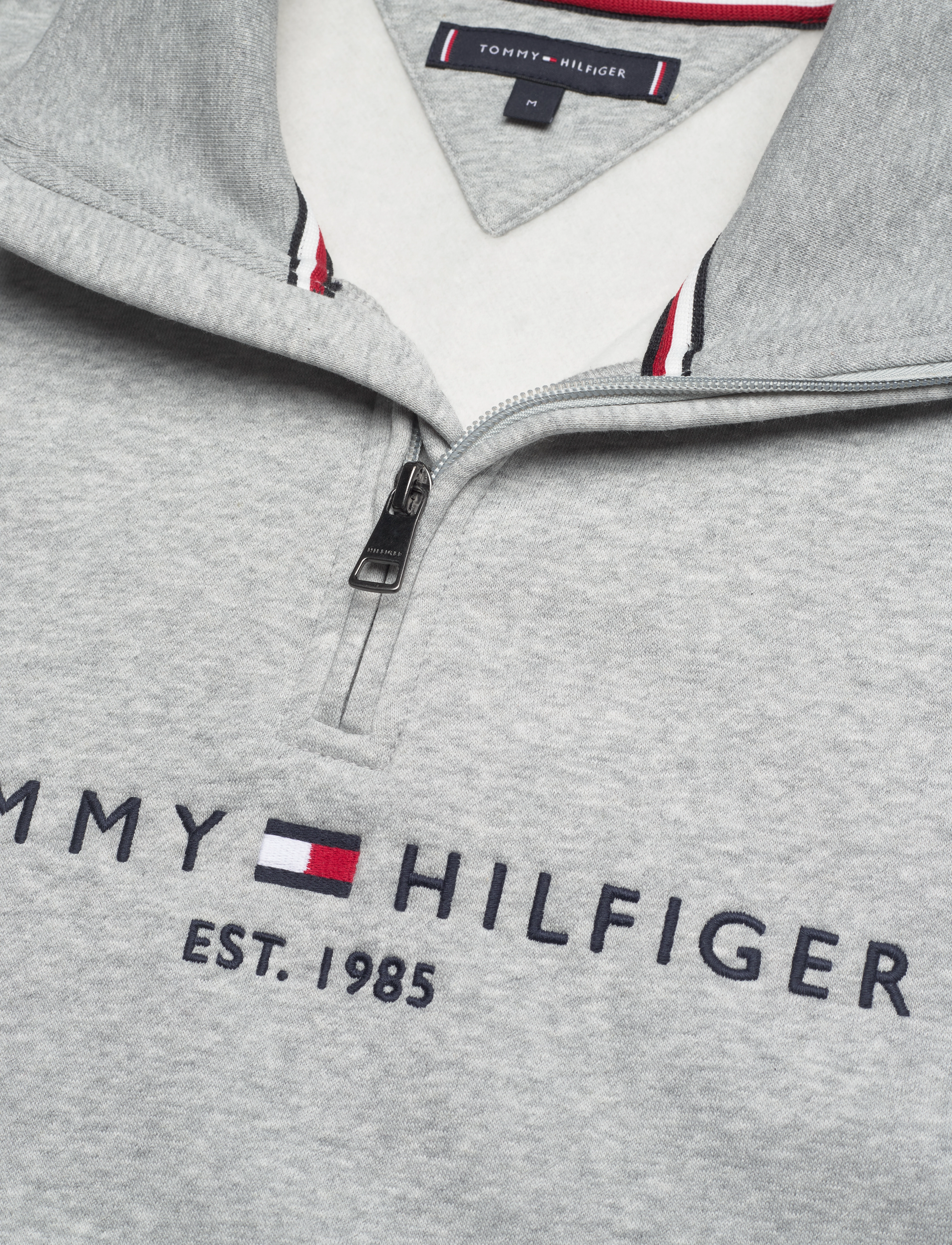 Tommy Hilfiger - TOMMY LOGO MOCKNECK - light grey heather - 2
