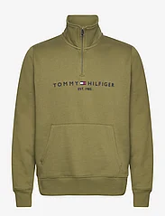 Tommy Hilfiger - TOMMY LOGO MOCKNECK - sweatshirts - putting green - 0