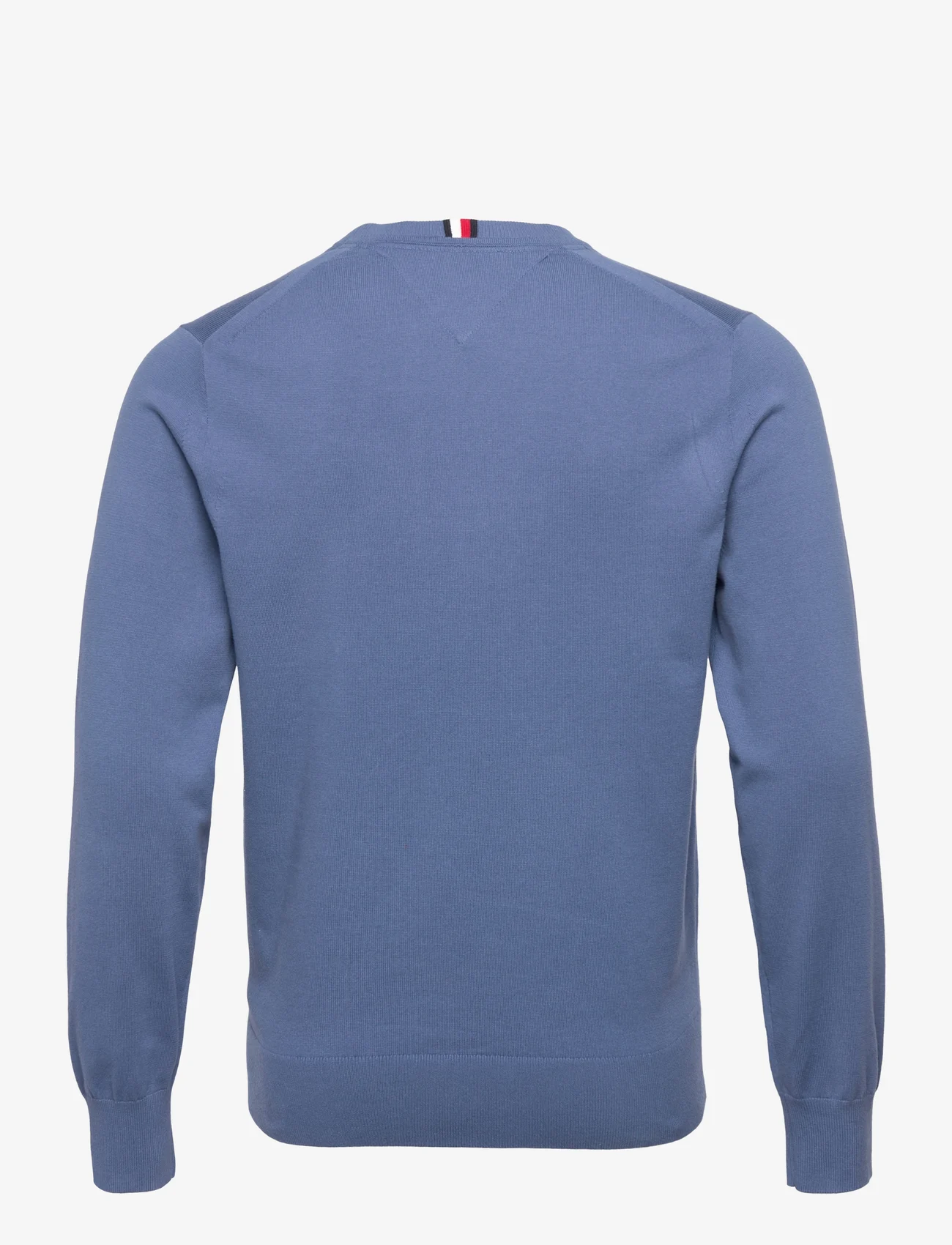 Tommy Hilfiger - 1985 CREW NECK SWEATER - basic-strickmode - blue coast - 1