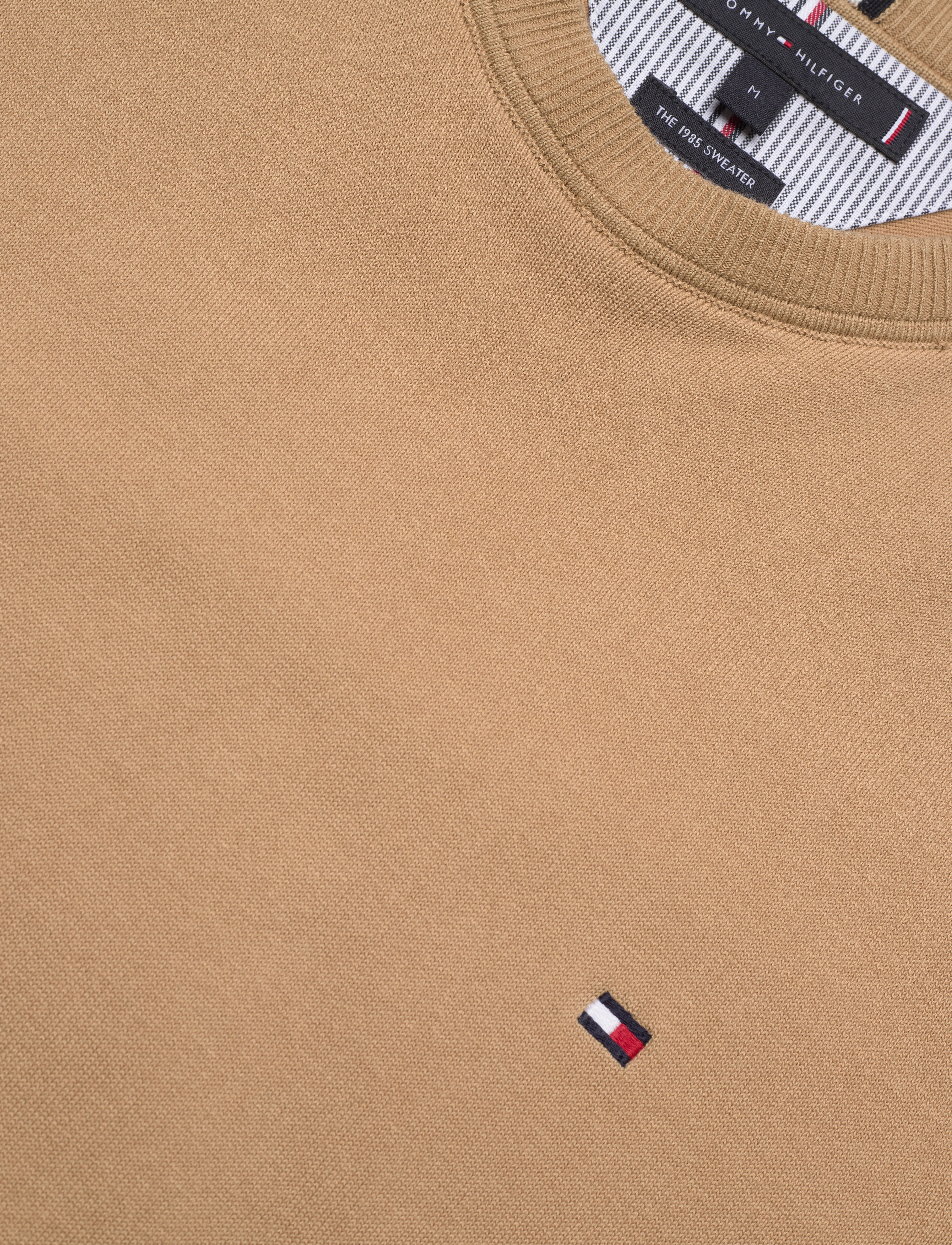 Tommy Hilfiger - 1985 CREW NECK SWEATER - classic khaki - 2