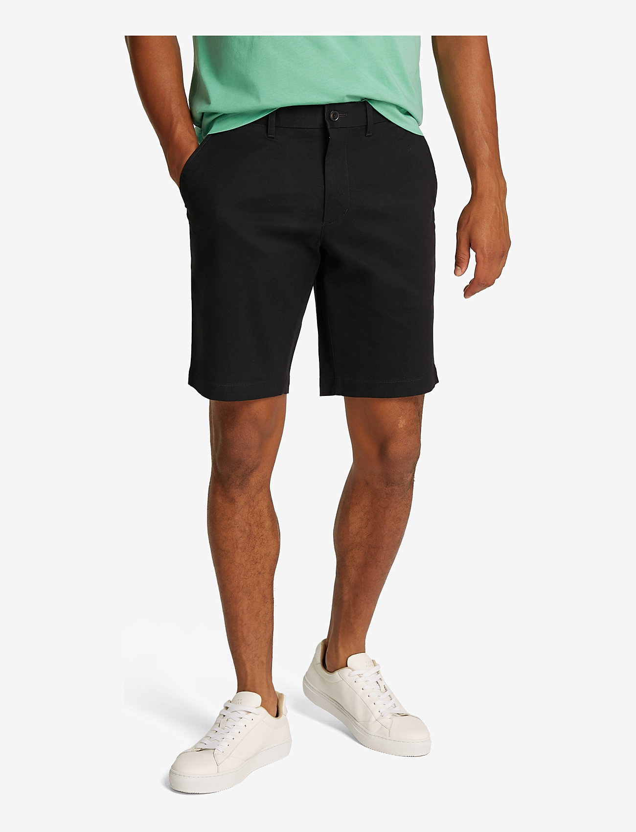 Tommy Hilfiger - HARLEM SHORT 1985 - krótkie spodenki - black - 1