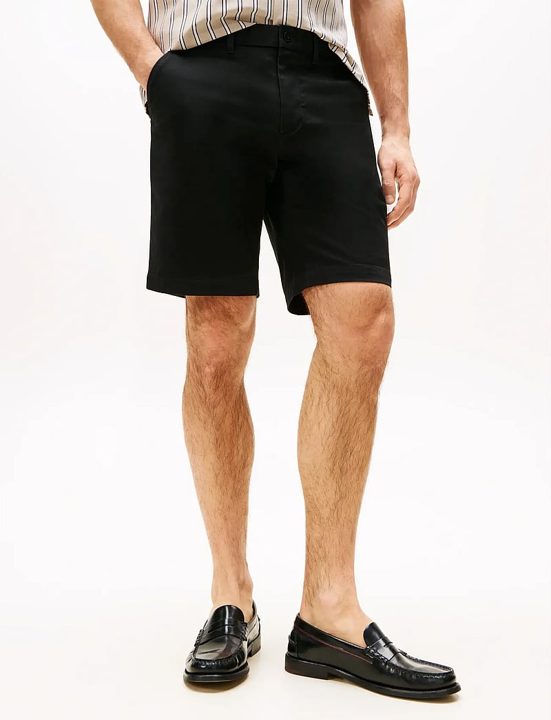 Tommy Hilfiger - HARLEM SHORT 1985 - krótkie spodenki - black - 0