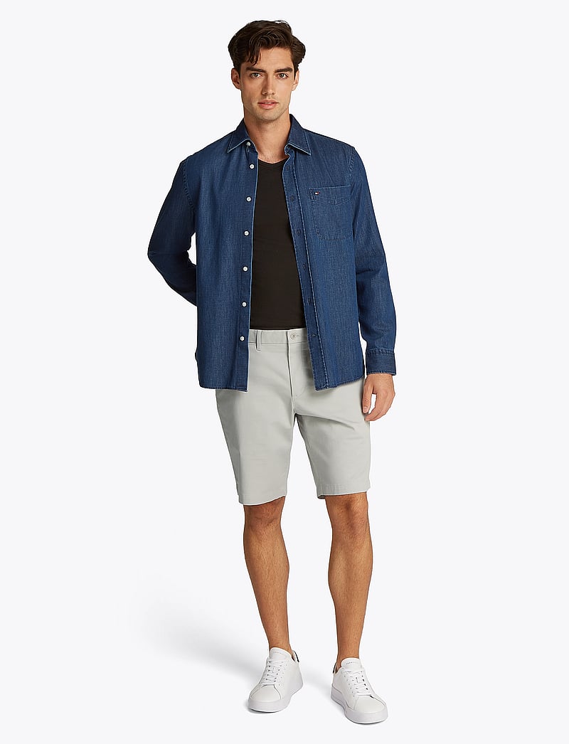 Tommy Hilfiger - HARLEM SHORT 1985 - casual shorts - october grey - 3