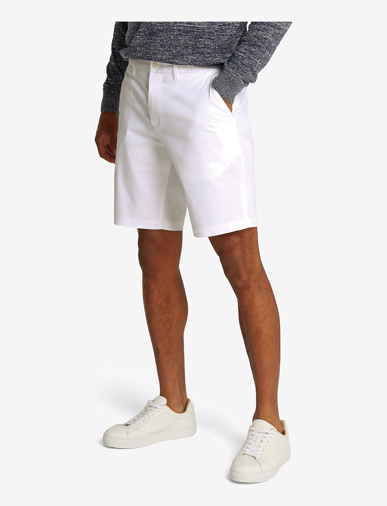 Tommy Hilfiger - HARLEM SHORT 1985 - casual shorts - th optic white - 0