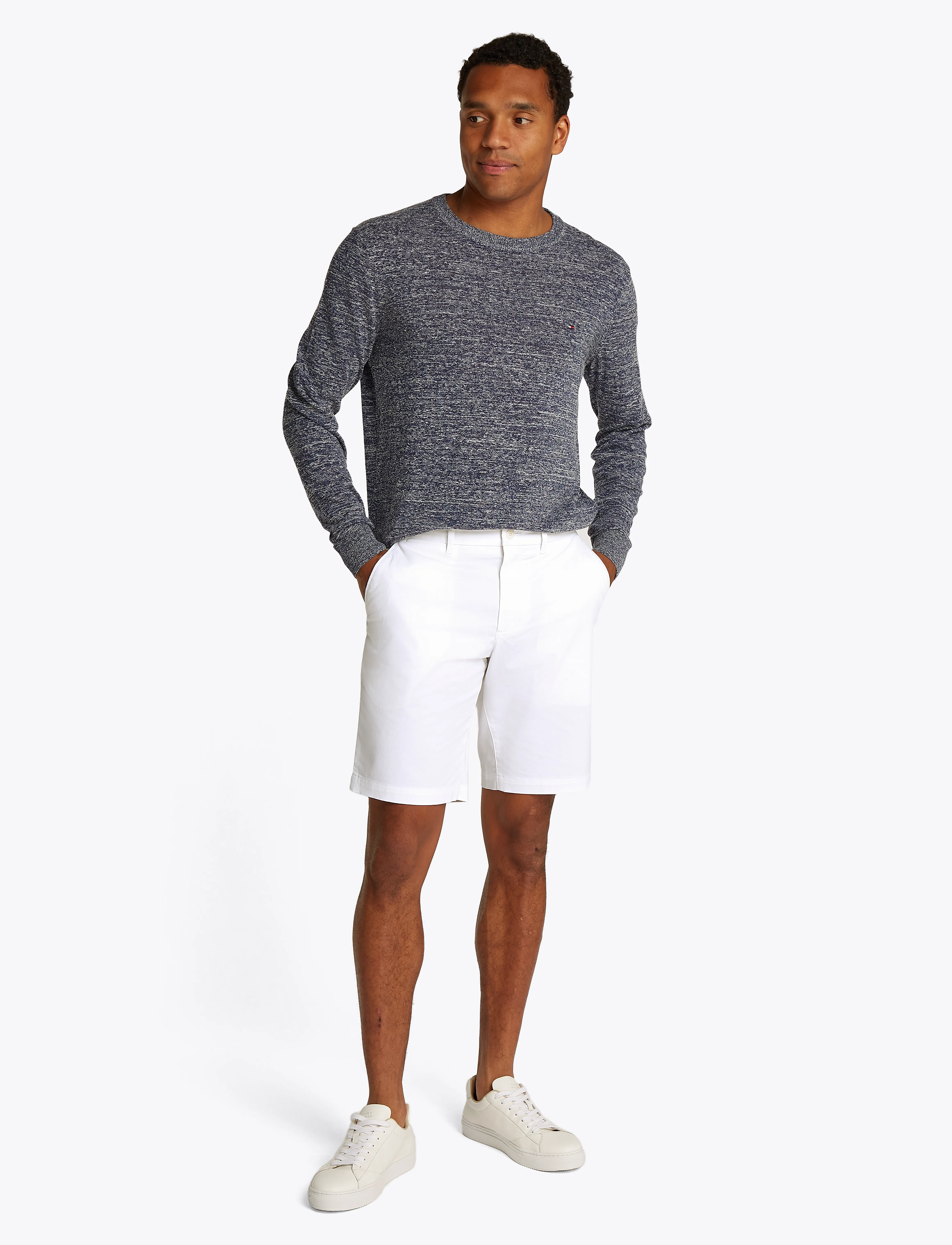 Tommy Hilfiger - HARLEM SHORT 1985 - casual shorts - th optic white - 3