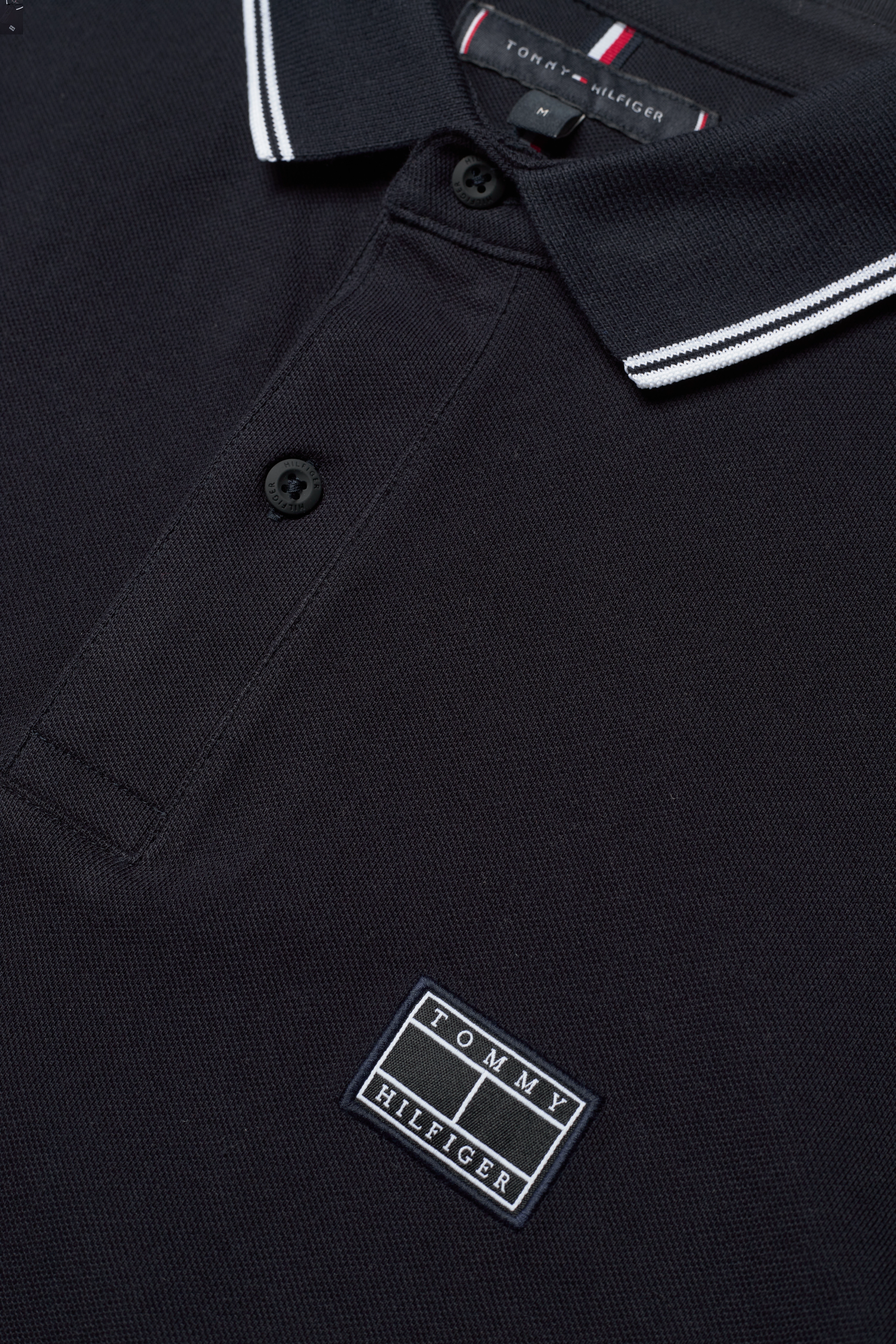Tommy Hilfiger - MINI BADGE TIPPED SLIM POLO - desert sky - 3