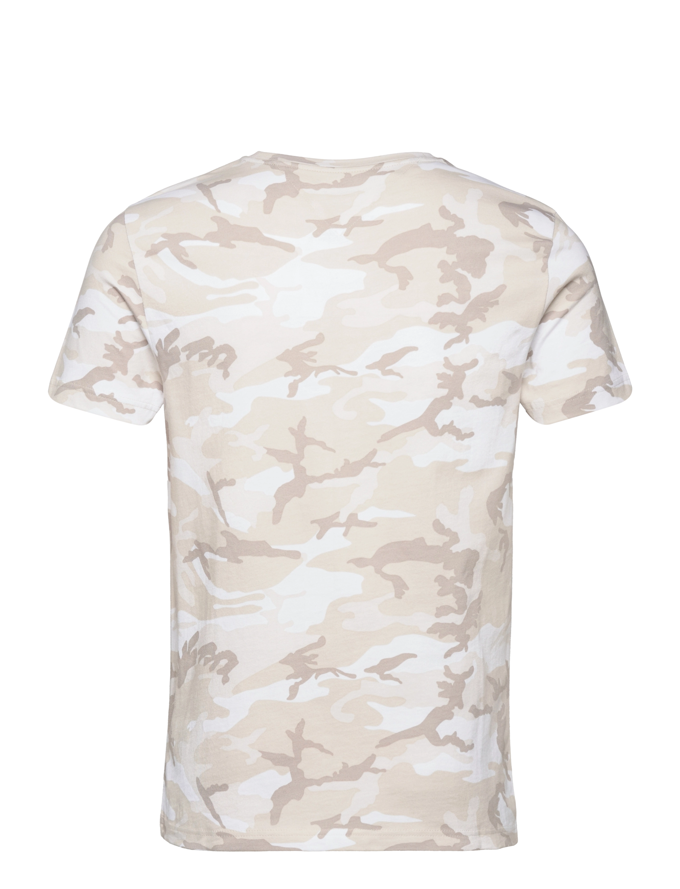 Tommy Hilfiger - CAMO TOMMY LOGO TEE - ecru camo - 1