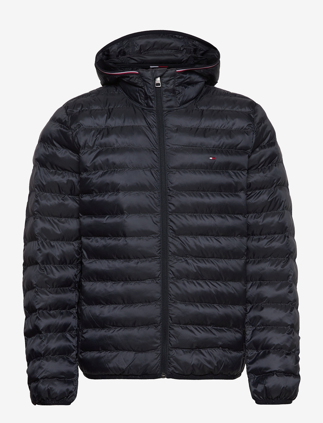 PACKABLE RECYCLED HOODED JACKET - DESERT SKY