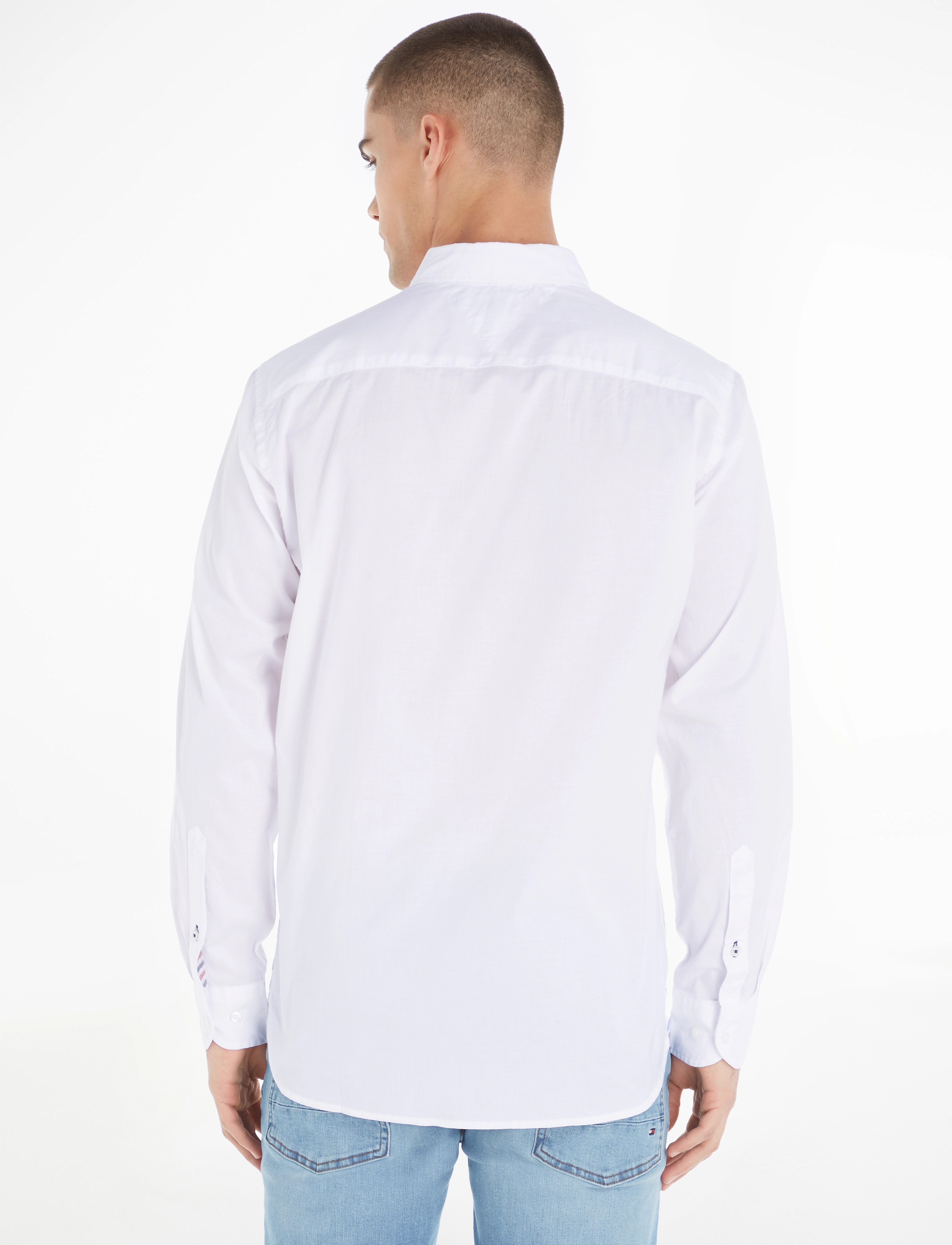Tommy Hilfiger - CORE FLEX POPLIN RF SHIRT - white - 4
