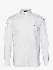 Tommy Hilfiger - CORE FLEX MINI GEO PRT RF SHIRT - avslappede skjorter - white / carbon navy - 0