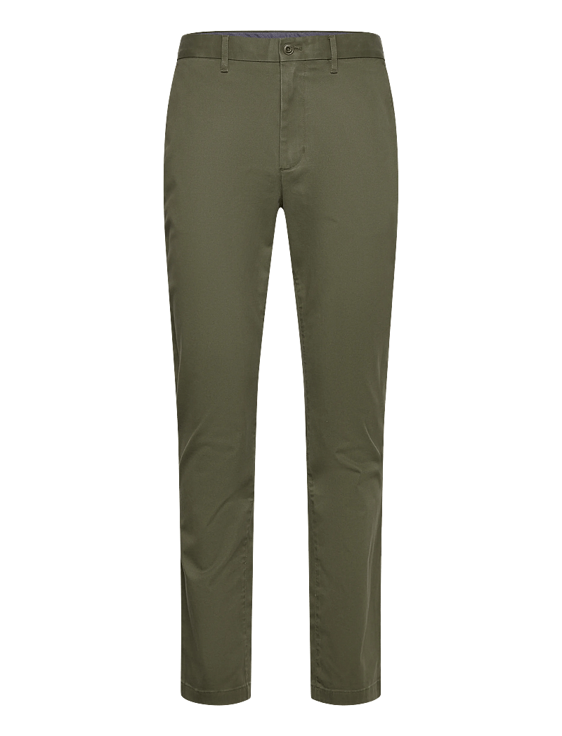 Tommy Hilfiger - CHINO DENTON 1985 PIMA COTTON - chinos - army green - 1