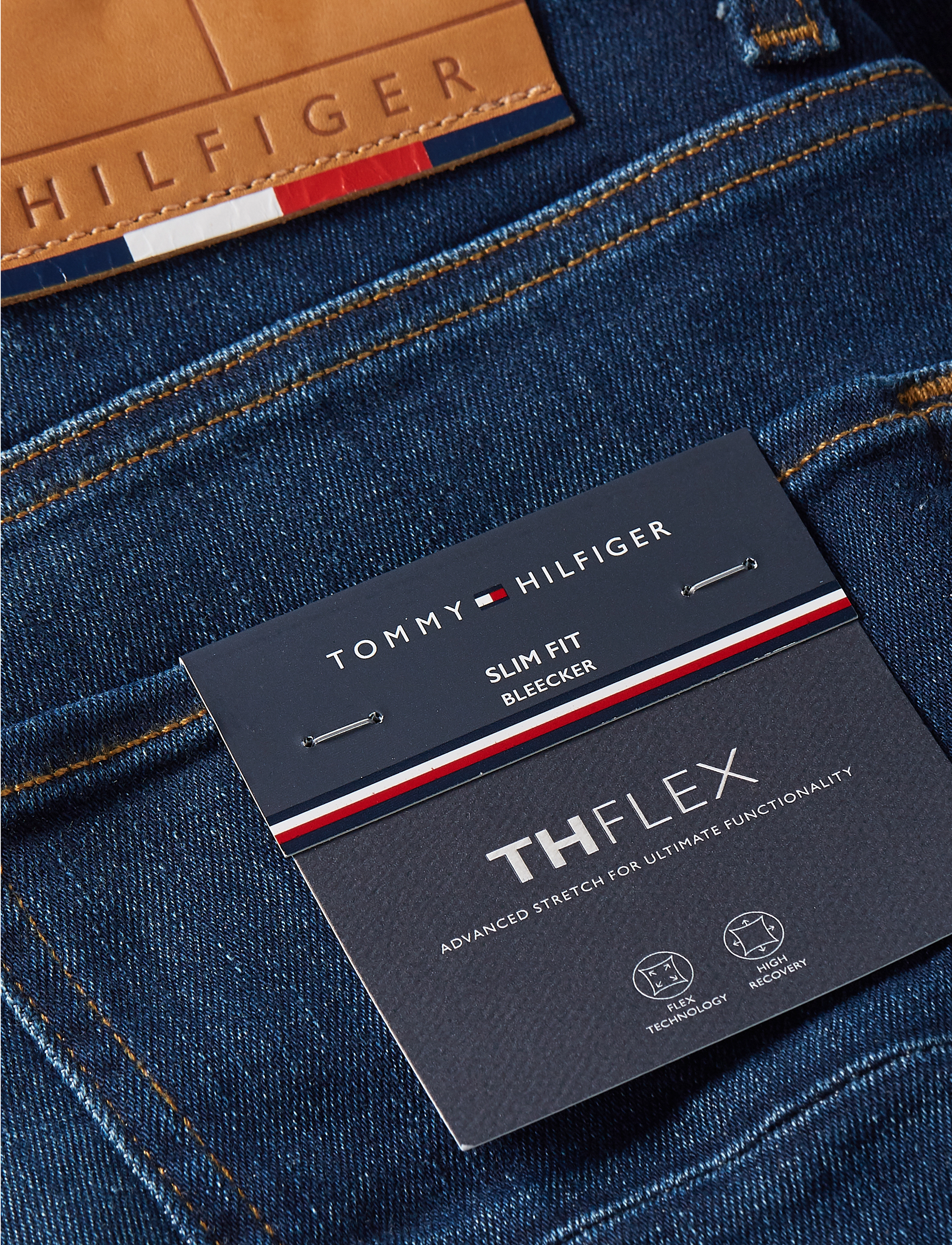 Tommy Hilfiger - SLIM BLEECKER PSTR JAVA INDIGO - java indigo - 5