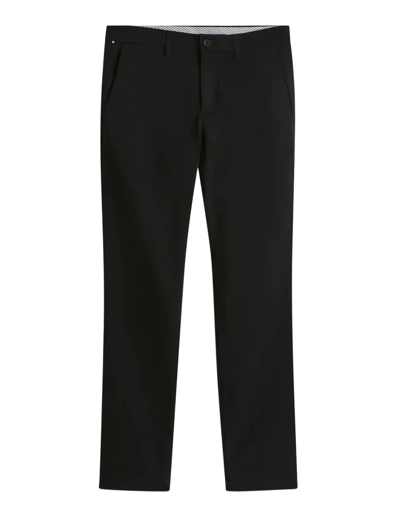 Tommy Hilfiger BLEECKER 1985 PIMA COTTON - Chinos - BLACK / black