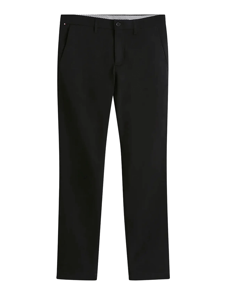 Tommy Hilfiger - BLEECKER 1985 PIMA COTTON - chinos - black - 1